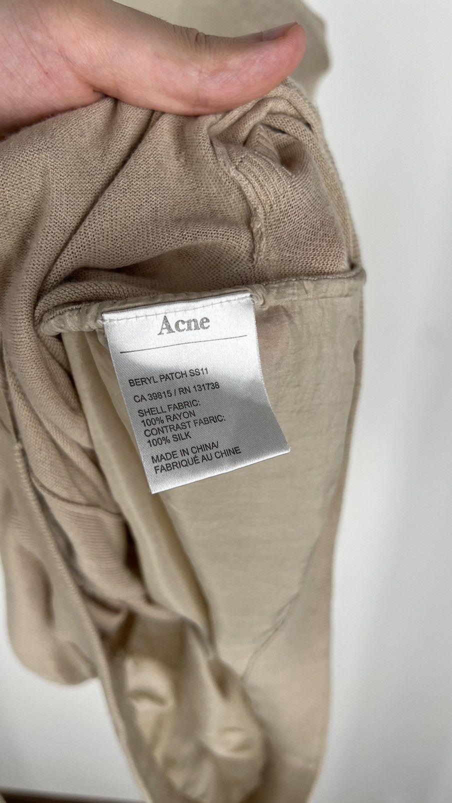 Acne Studios Acne Beryl Patch Cardigan Size S / US 4 / IT 40 - 9 Thumbnail
