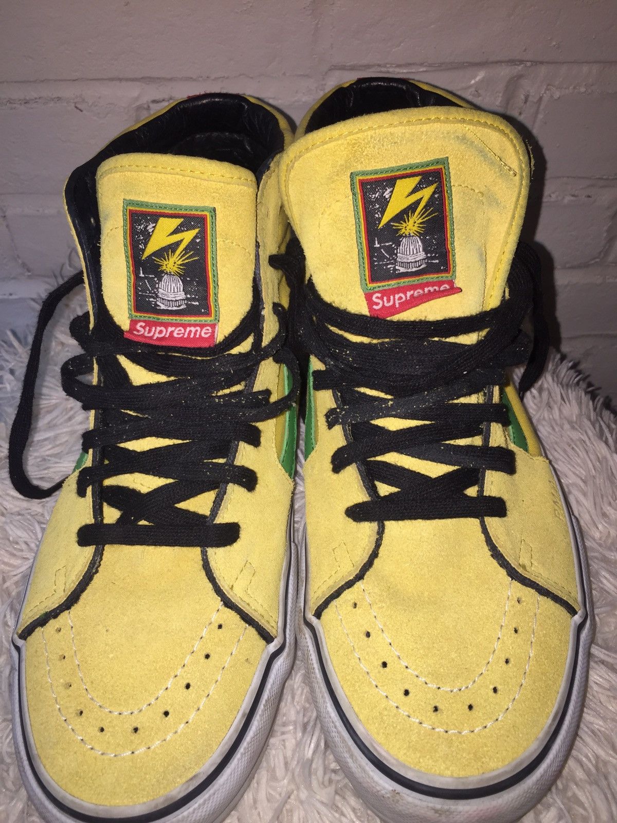 Supreme * Grail * 2008 Supreme X Bad Brains Vans Size US 10 / EU 43 - 8 Thumbnail