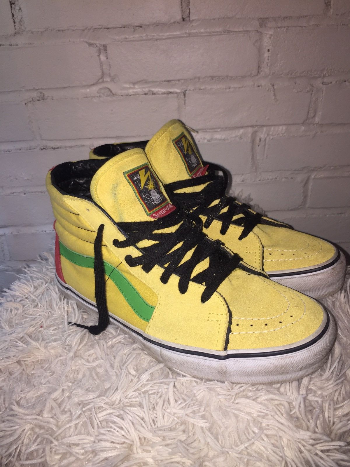 Supreme * Grail * 2008 Supreme X Bad Brains Vans Size US 10 / EU 43 - 2 Thumbnail