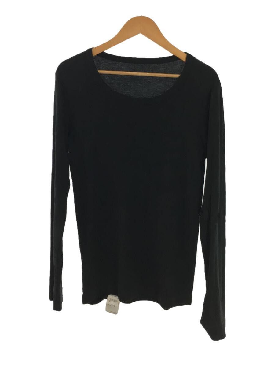 image of Maison Margiela Aw05 Archive Long Sleeve Tee in Black, Women's (Size Large)