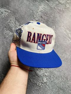 New York Rangers Sports Specialties Back Script Vintage Snapback