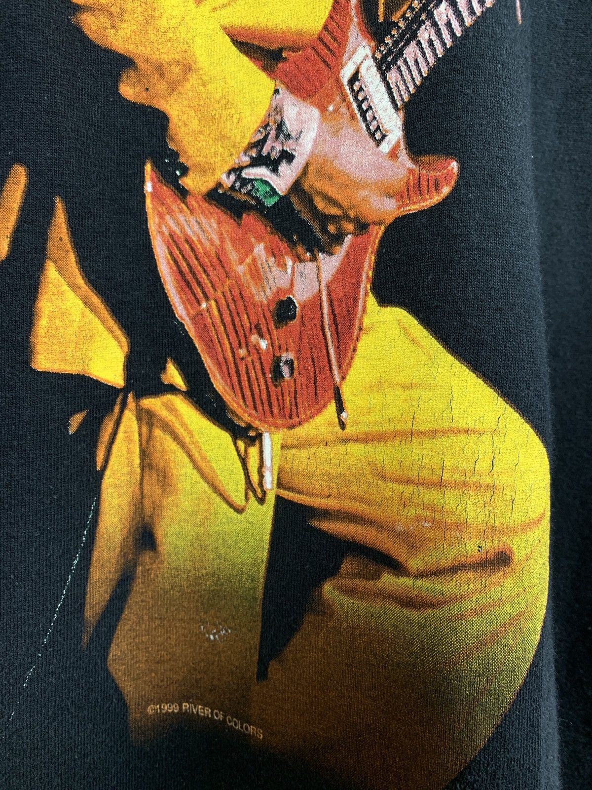 Band Tees 1999 Vintage Carlos Santana Supernatural Tour T-Shirt Size US M / EU 48-50 / 2 - 10 Thumbnail