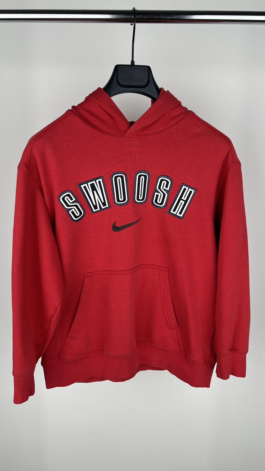 Nike Vintage Nike Center Logo Swoosh Hoodie Size US XS / EU 42 / 0 - 1 Thumbnail