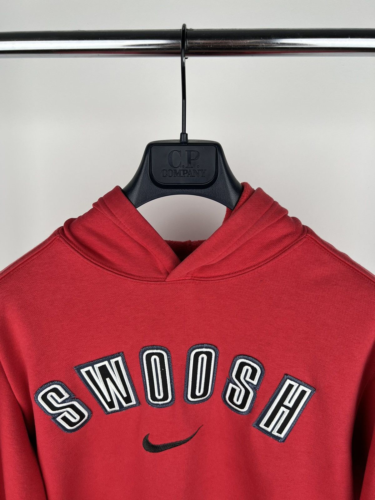 Nike Vintage Nike Center Logo Swoosh Hoodie Size US XS / EU 42 / 0 - 4 Thumbnail