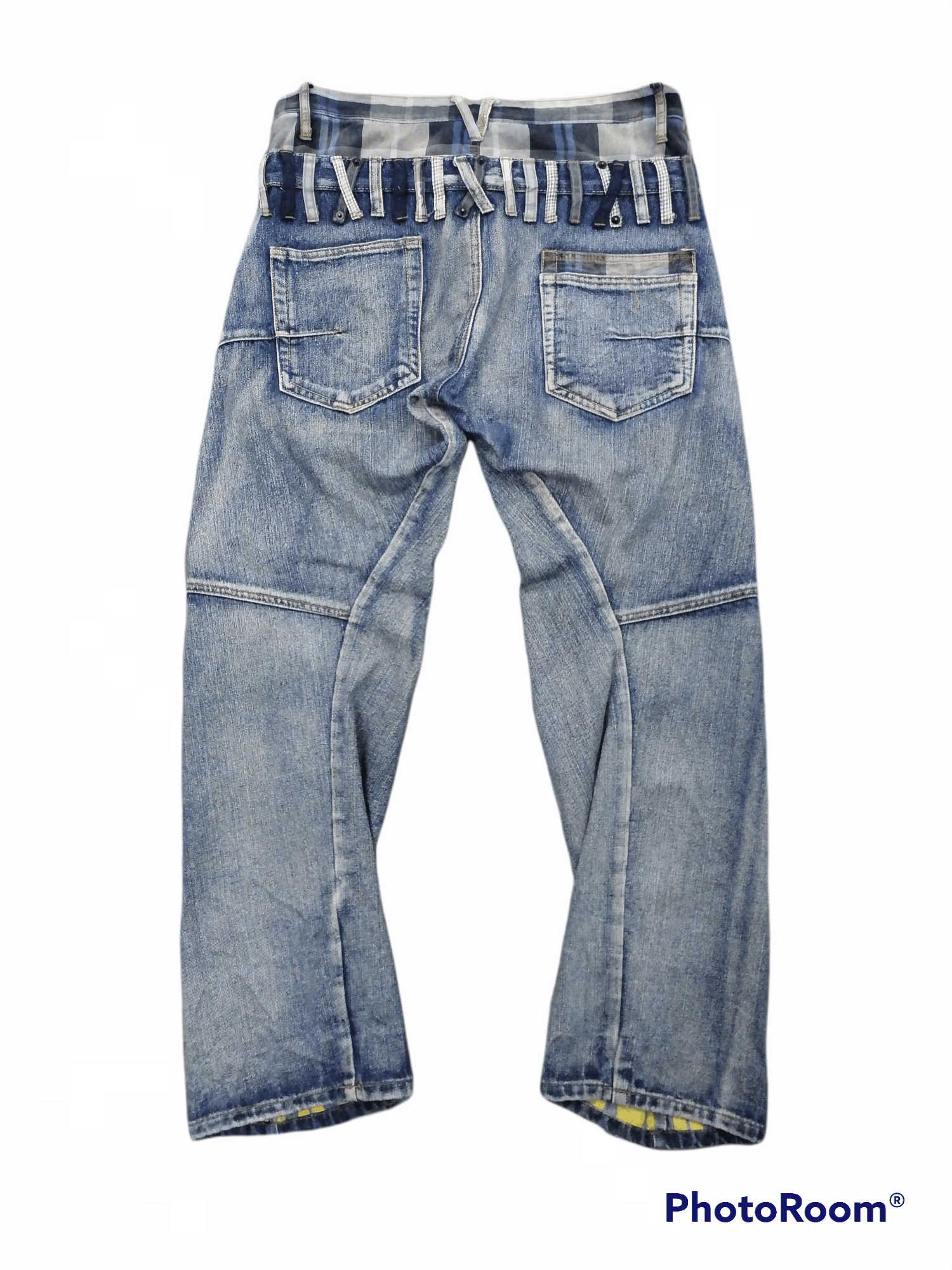 Hysteric Glamour Twist🔥Method x Up start By Breathmint Double Waist Pants⚡ Size US 32 / EU 48 - 5 Thumbnail