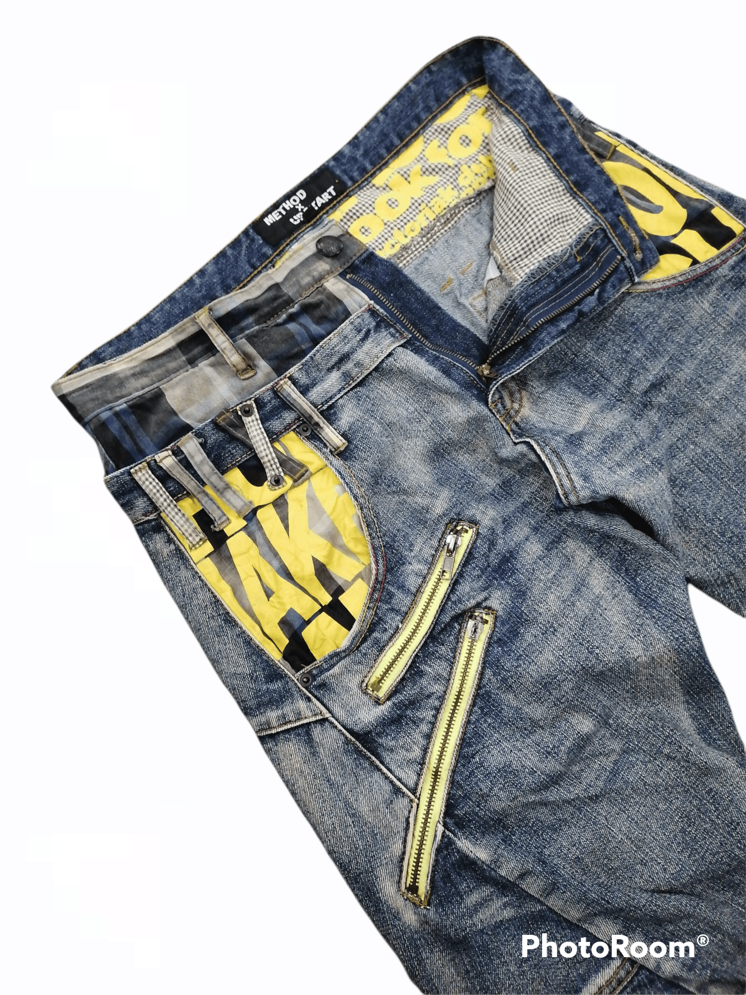 Hysteric Glamour Twist🔥Method x Up start By Breathmint Double Waist Pants⚡ Size US 32 / EU 48 - 3 Thumbnail