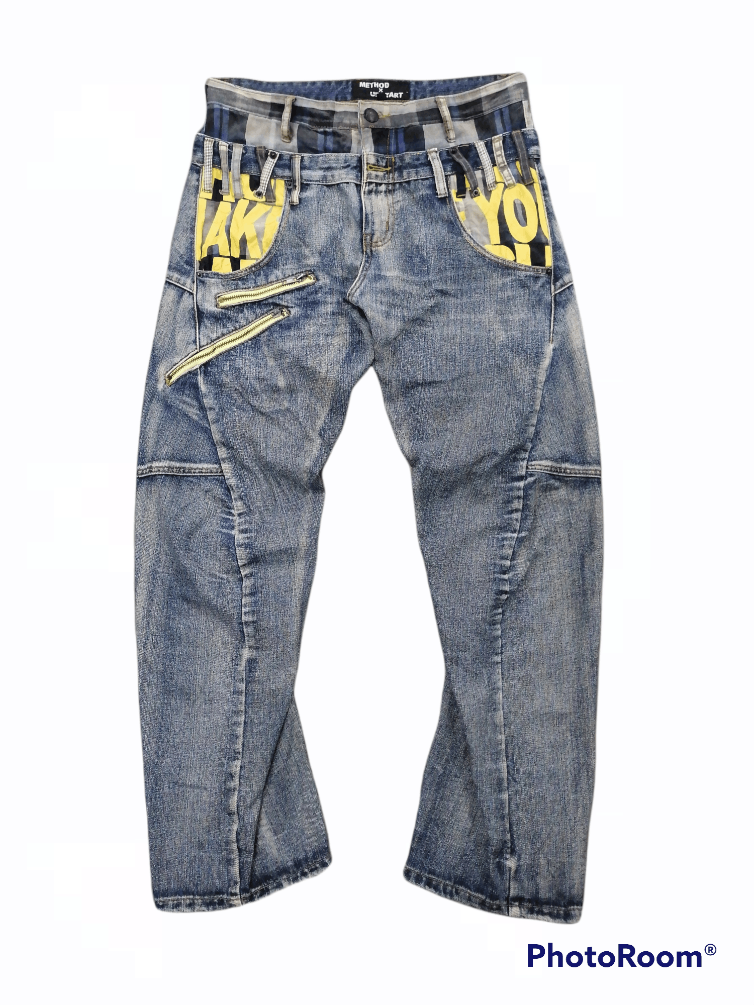 Hysteric Glamour Twist🔥Method x Up start By Breathmint Double Waist Pants⚡ Size US 32 / EU 48 - 1 Thumbnail