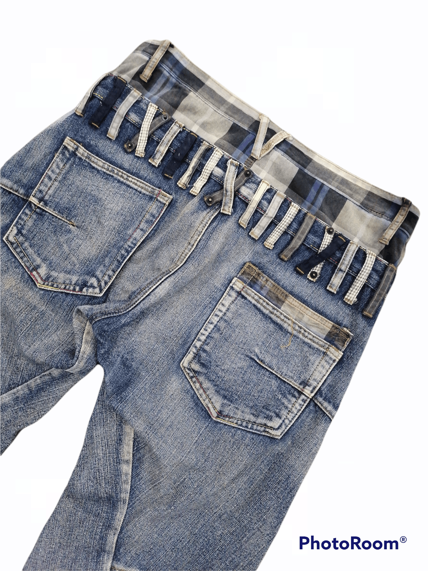 Hysteric Glamour Twist🔥Method x Up start By Breathmint Double Waist Pants⚡ Size US 32 / EU 48 - 6 Thumbnail