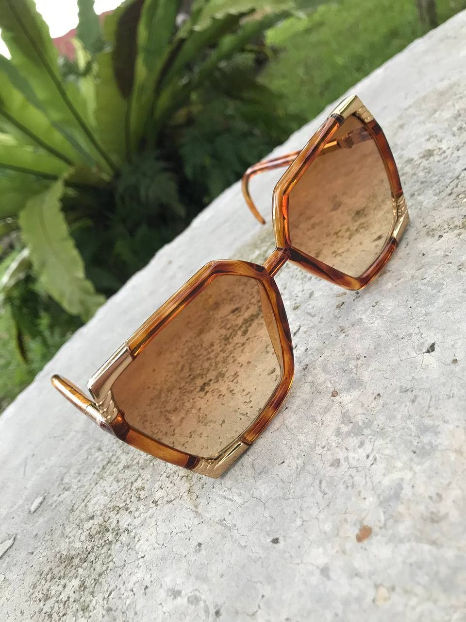 TED LAPIDUS × Vintage Vintage Ted Lapidus Paris TL 1402 Sunglasses Size ONE SIZE - 2 Thumbnail