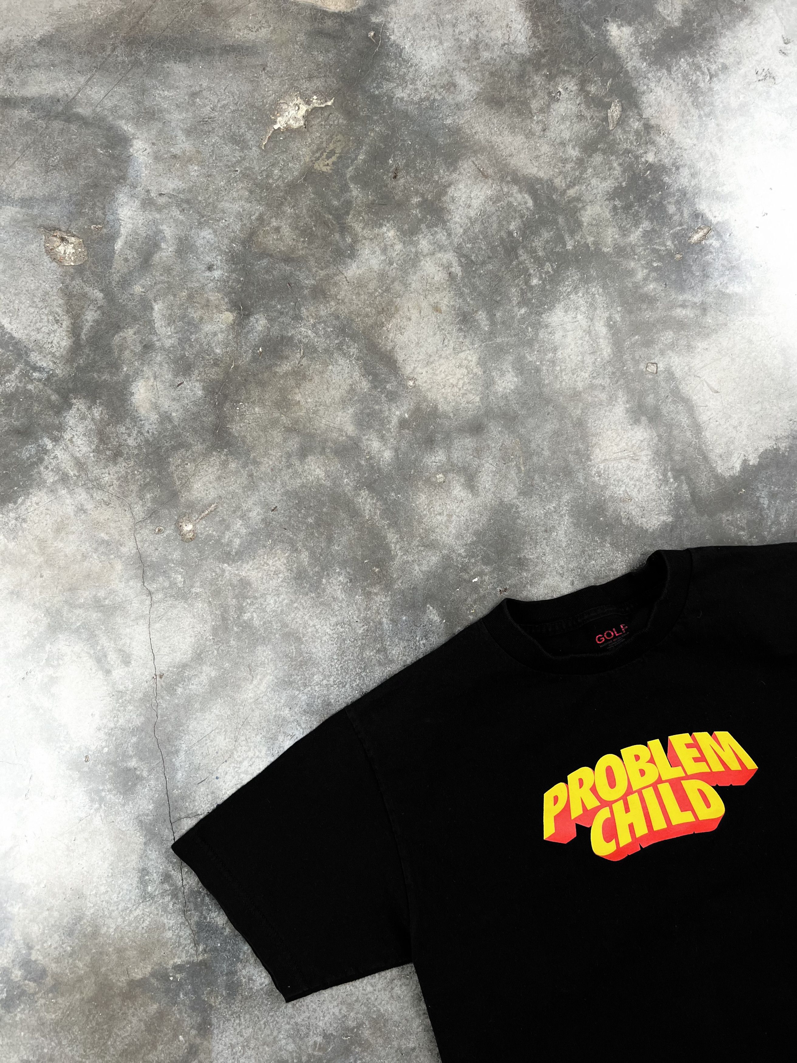 Golf Wang Golf Wang Problem Child Black Logo Tee Medium Tyler Size US M / EU 48-50 / 2 - 2 Thumbnail