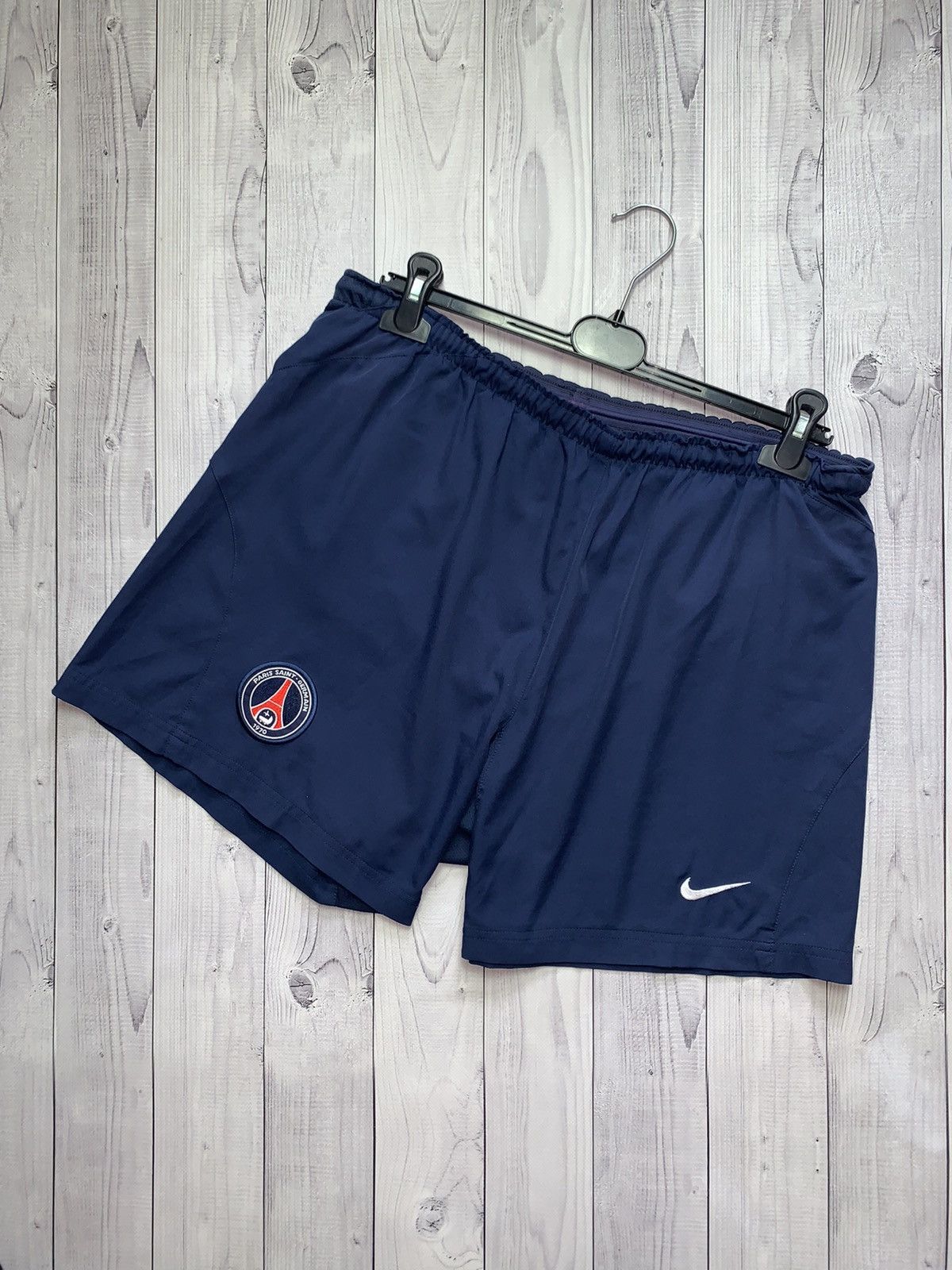 Nike × Vintage Vintage soccer shorts Nike PSG Size US 32 / EU 48 - 1 Thumbnail
