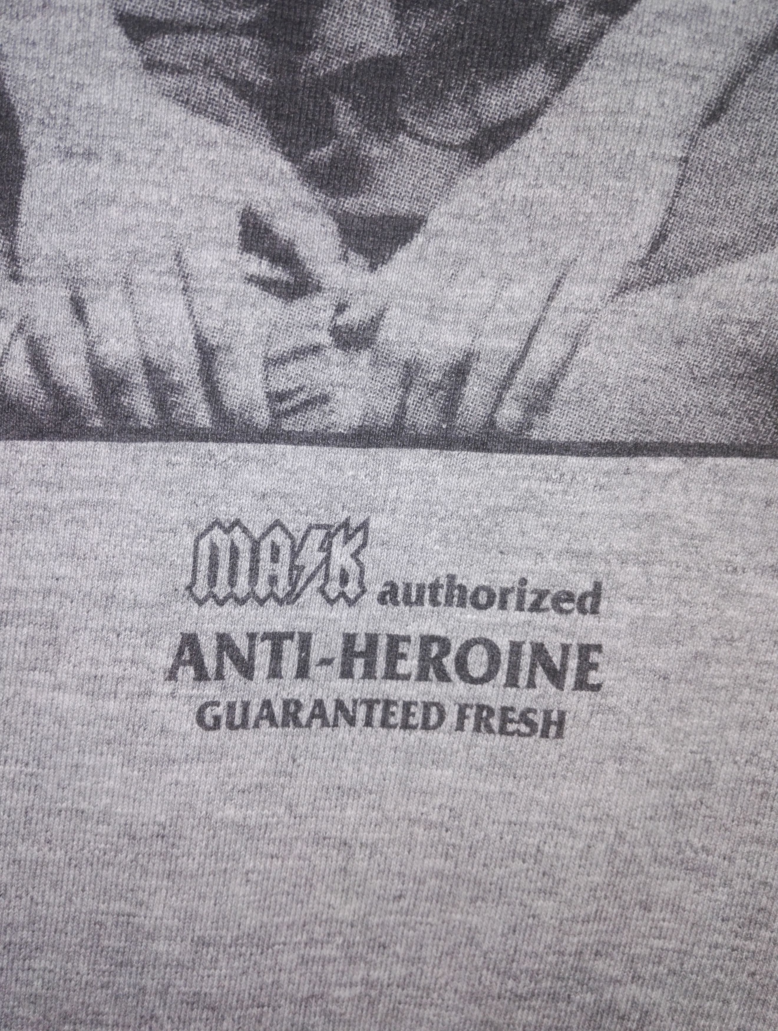Beams Plus × Vintage Rare! Photoprint Anti Heroine 3 Quarter Raglan T shirts Size US S / EU 44-46 / 1 - 2 Thumbnail