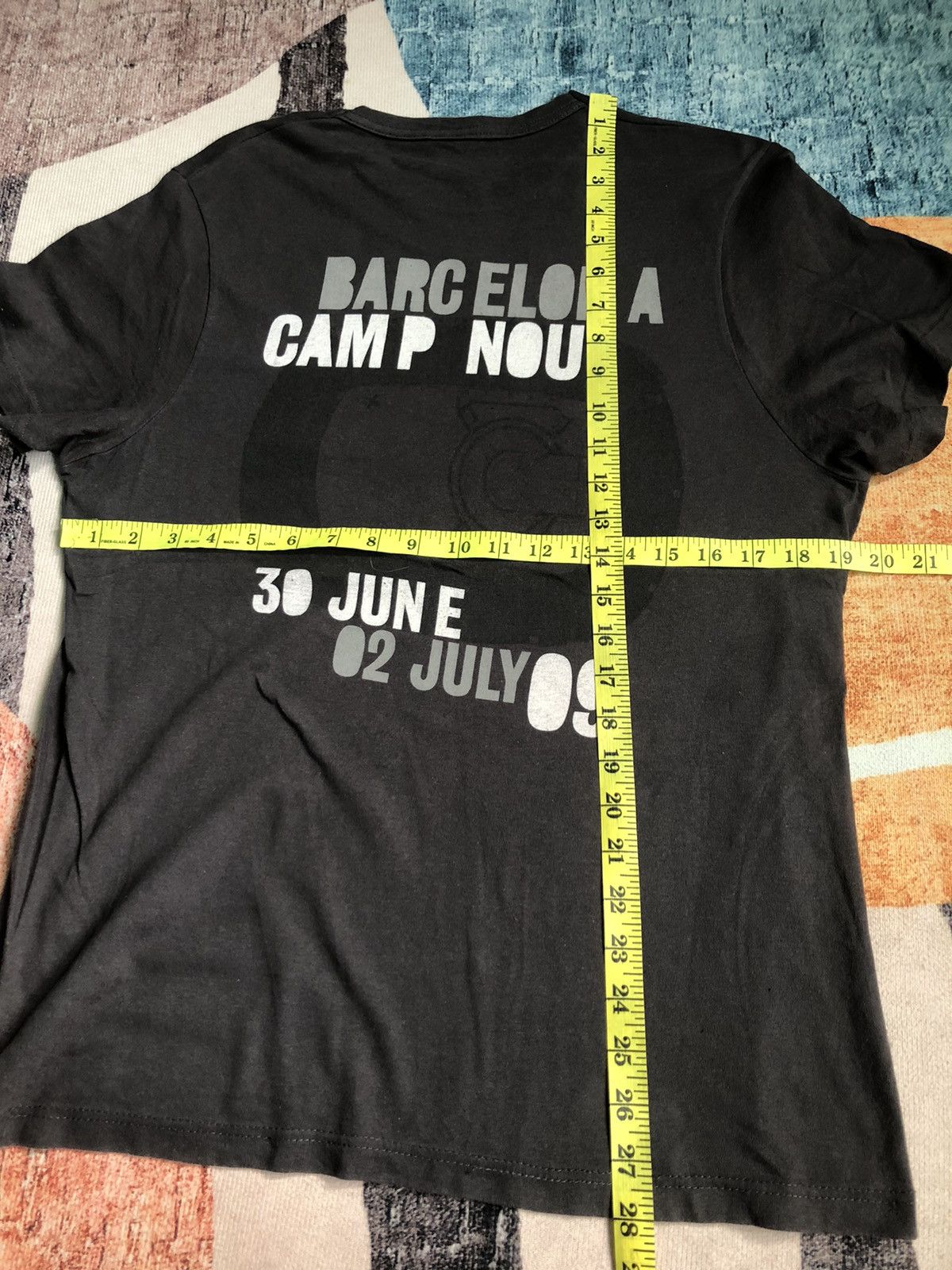 Band Tees × Vintage VINTAGE U2 BARCELONA CAMP NOU 2009 TOUR SHIRT Size US M / EU 48-50 / 2 - 5 Thumbnail