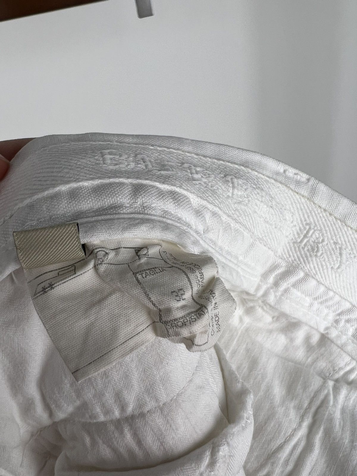Burberry Burberry White Pants Trousers Vintage Size US 32 / EU 48 - 11 Thumbnail