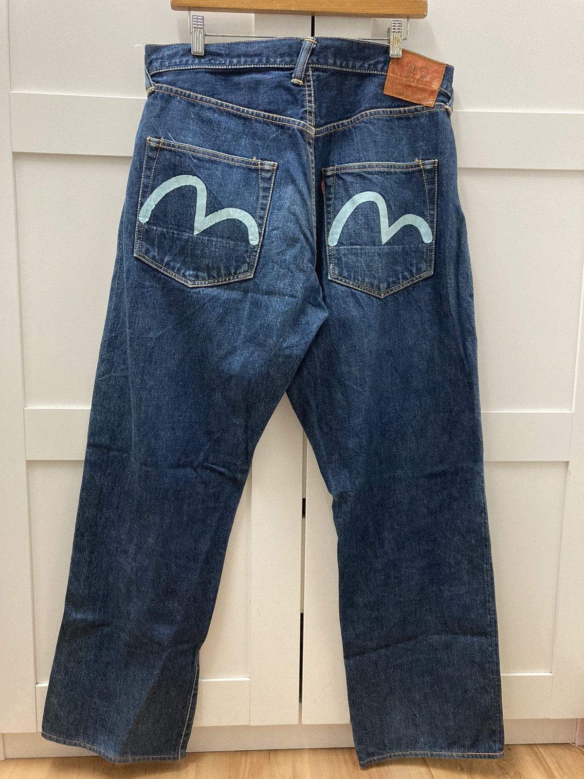 image of Evisu Jeans Japan By Yamane in Blue, Men's (Size 34)