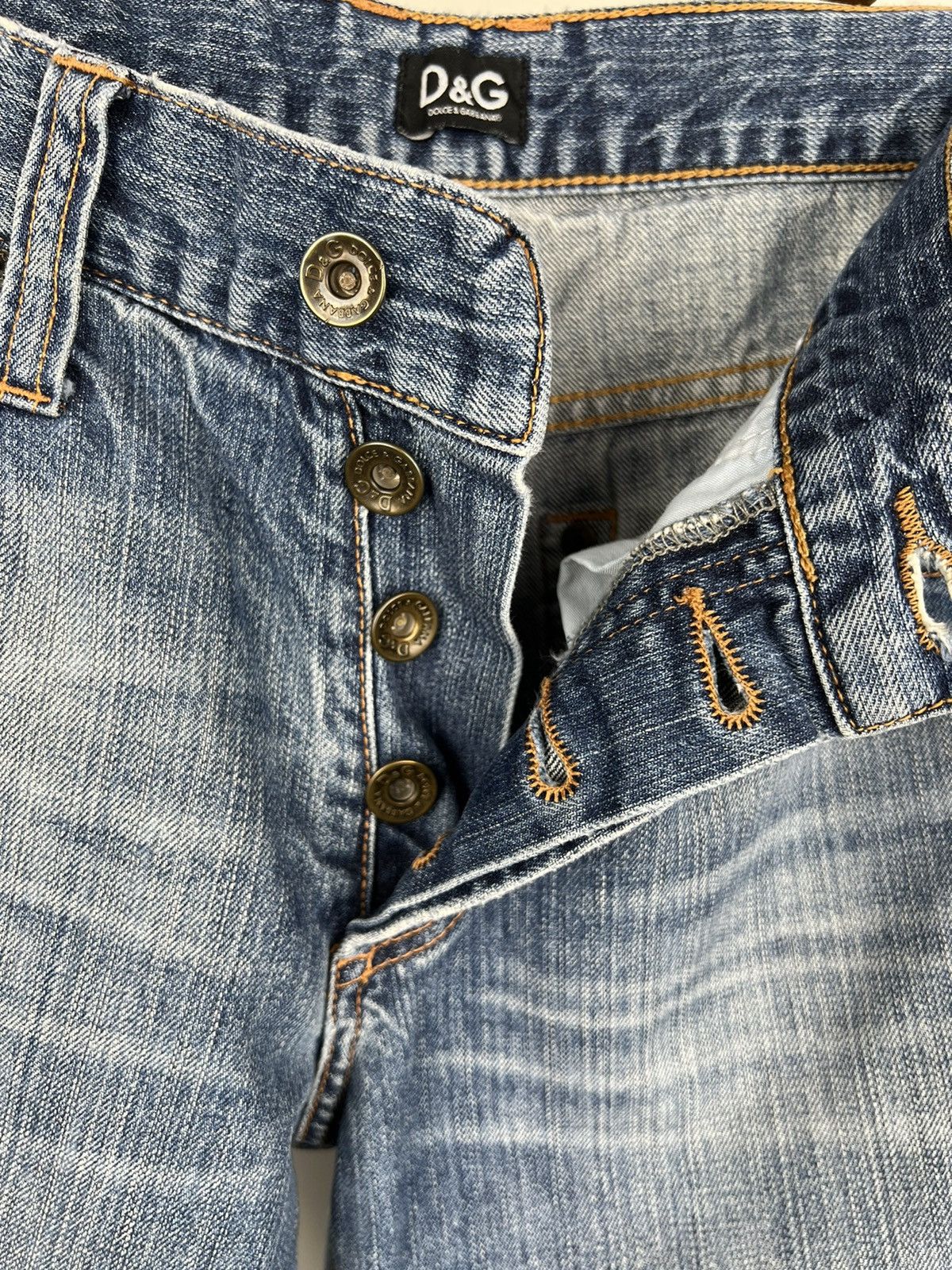 Dolce & Gabbana Dolce Gabbana Denim Jeans Pants Blue Vintage Size US 30 / EU 46 - 10 Thumbnail