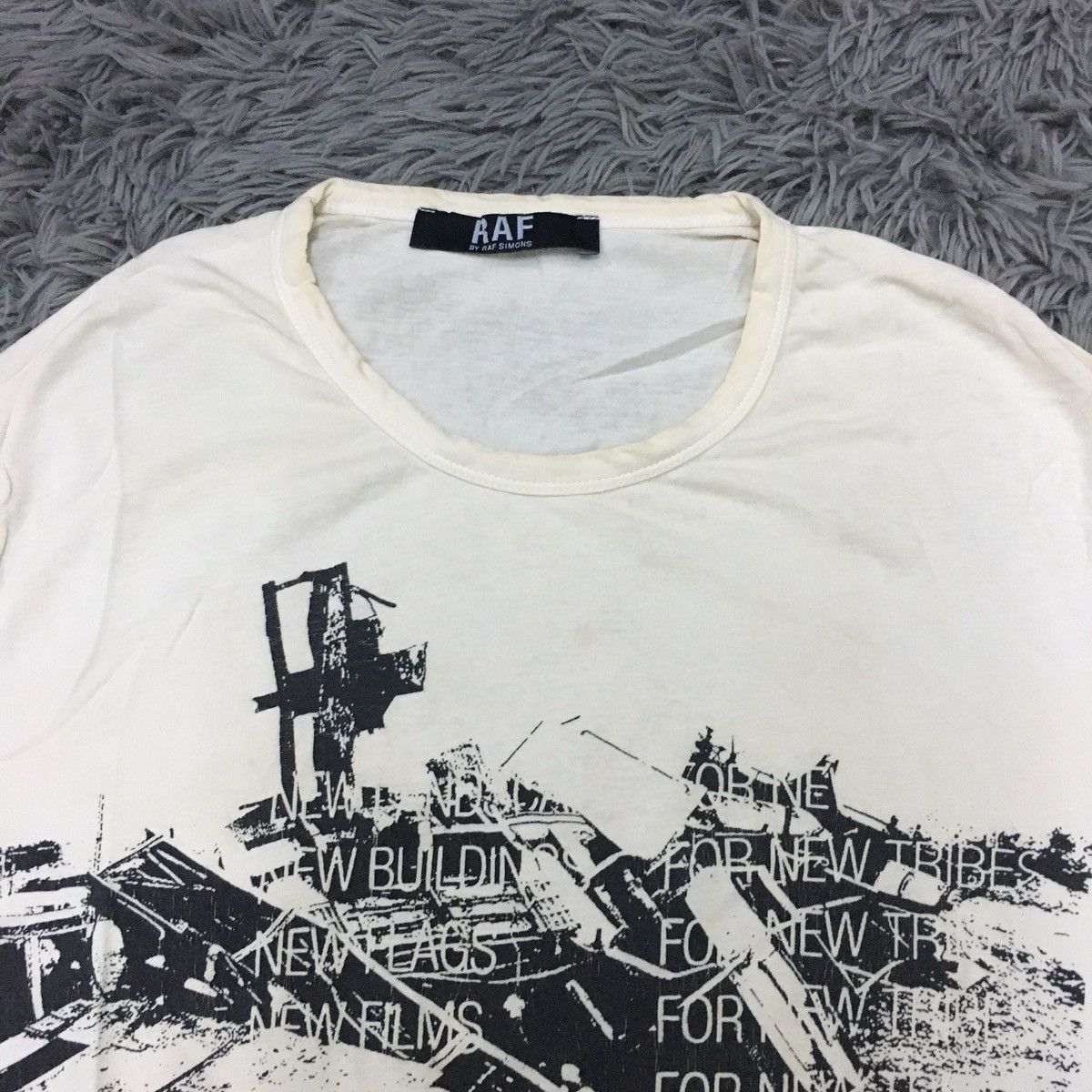 Raf Simons Raf simons building tshirt Size US M / EU 48-50 / 2 - 4 Thumbnail
