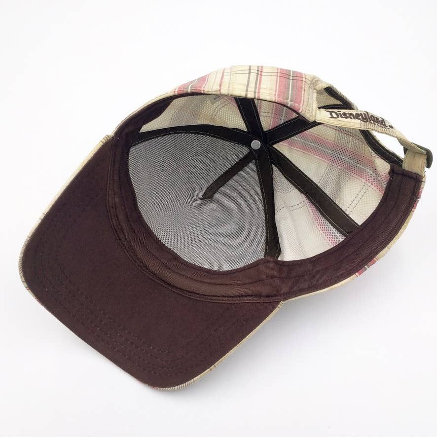 Vintage Vintage Mickey Disney Plaid Flannel Trucker Hat Strapback Size ONE SIZE - 8 Thumbnail