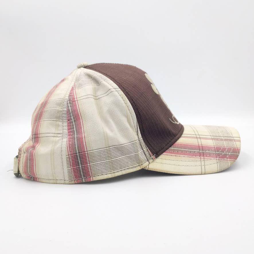 Vintage Vintage Mickey Disney Plaid Flannel Trucker Hat Strapback Size ONE SIZE - 6 Thumbnail