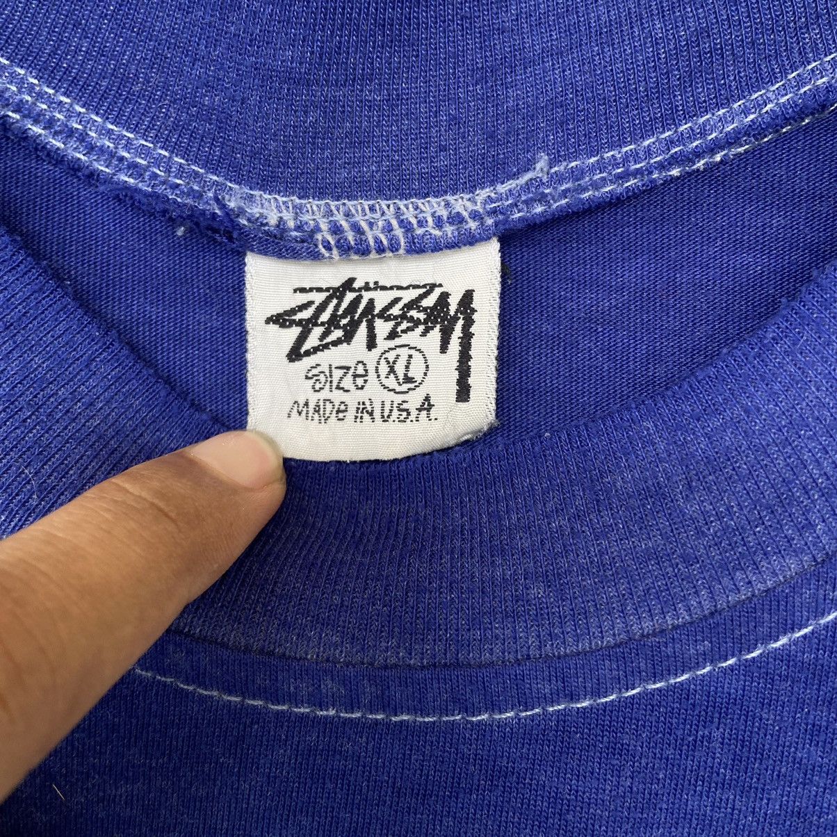 Stussy × Vintage Vintage Stussy Faded Tee Size US XL / EU 56 / 4 - 5 Thumbnail