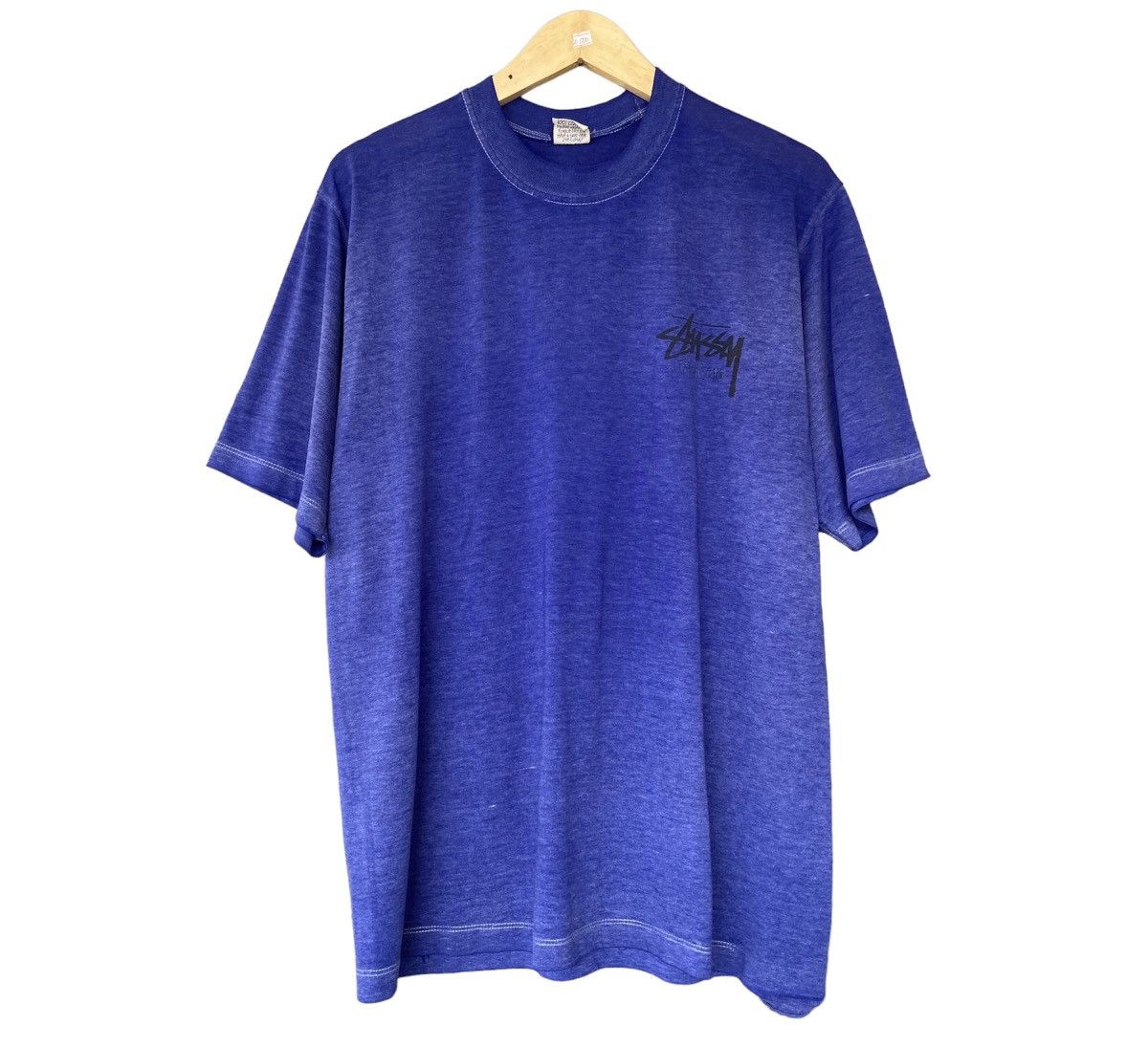 Stussy × Vintage Vintage Stussy Faded Tee Size US XL / EU 56 / 4 - 3 Thumbnail