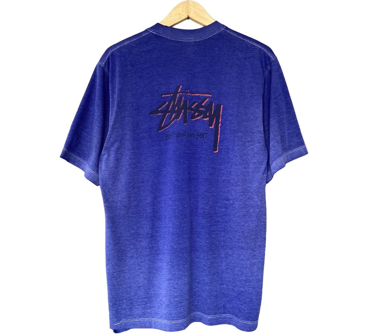 Stussy × Vintage Vintage Stussy Faded Tee Size US XL / EU 56 / 4 - 1 Thumbnail