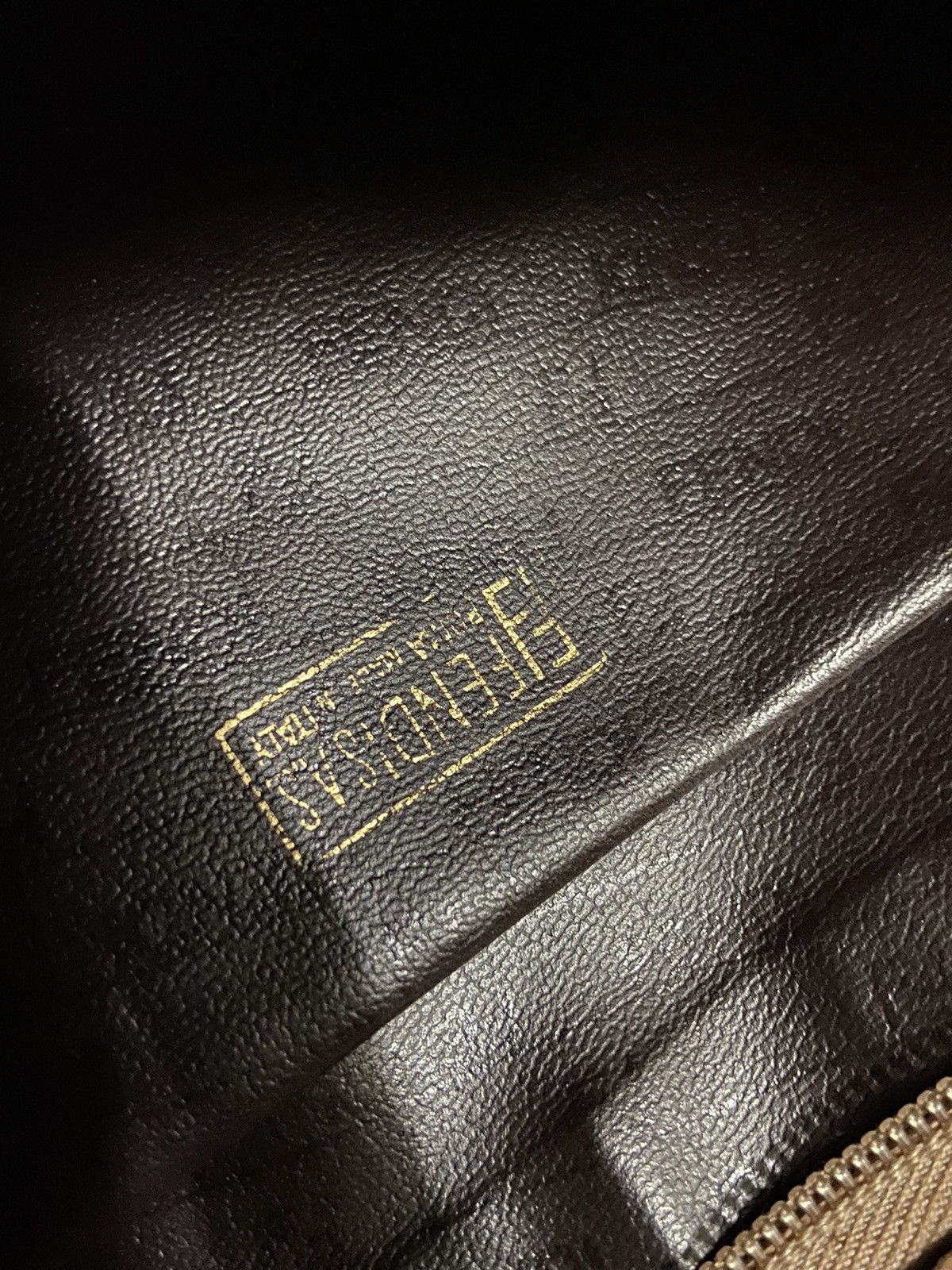 Fendi Fendi Zucca Coated Canvas Toiletry Clutch Bag Size ONE SIZE - 14 Thumbnail