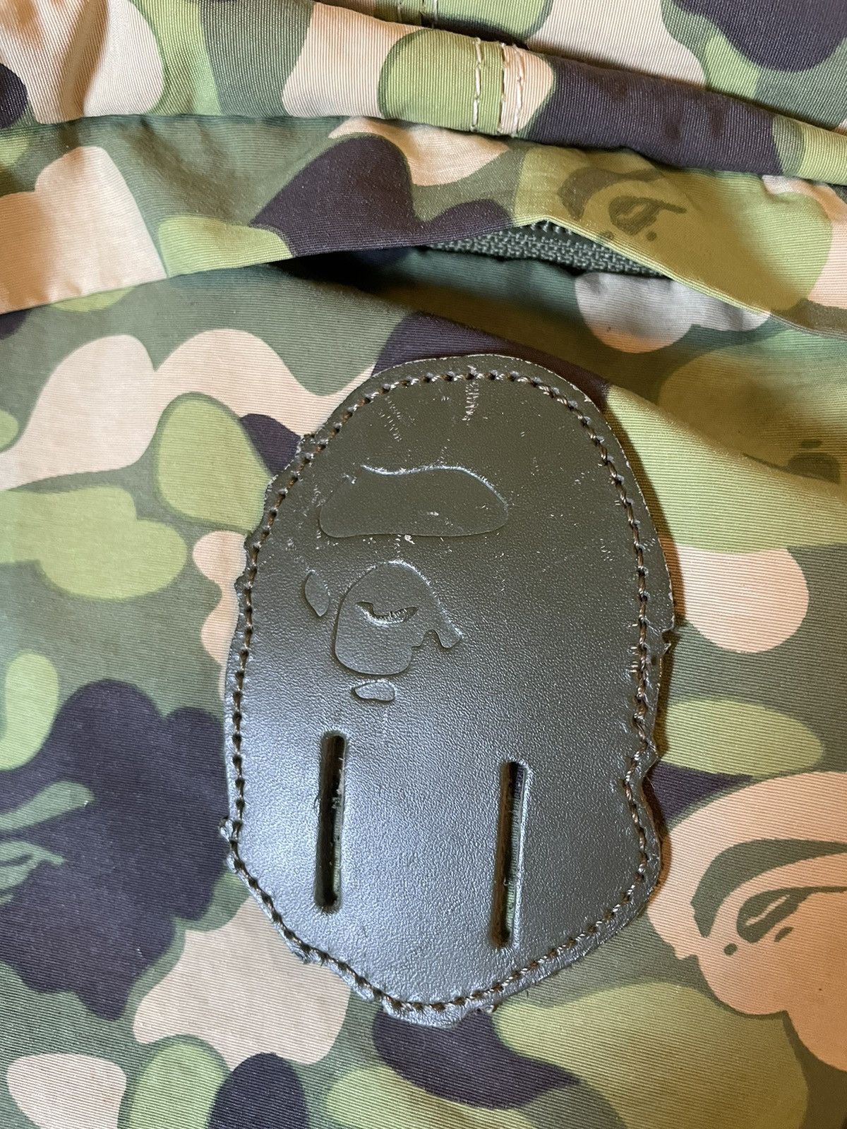 Bape Bape ABC Green Camo Backpack Size ONE SIZE - 3 Thumbnail