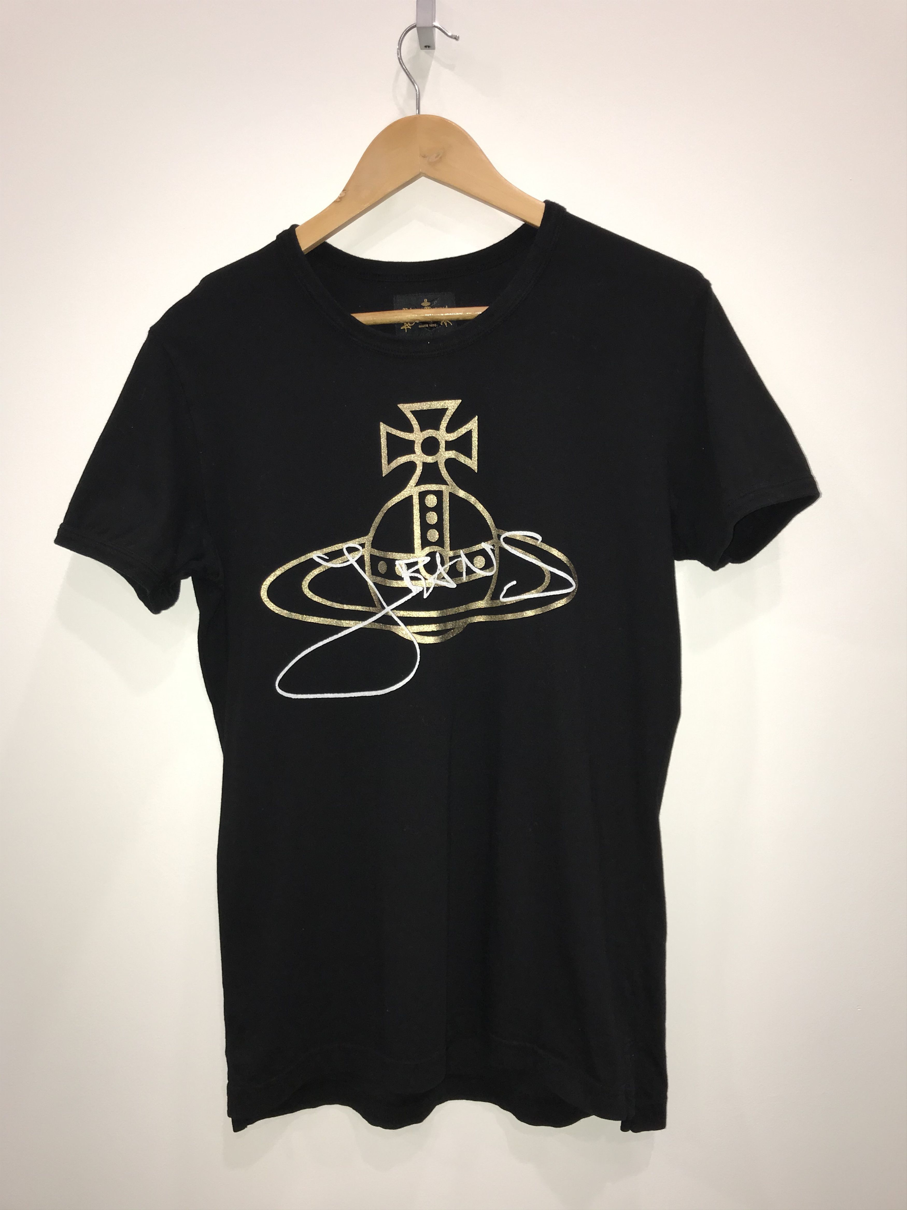 Vivienne Westwood Vivienne Westwood Big Logo Black Tee | Grailed