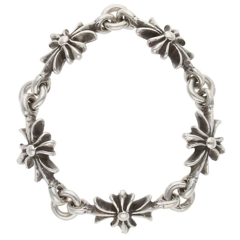 image of Chrome Hearts Silver Cross Ring, Men's
