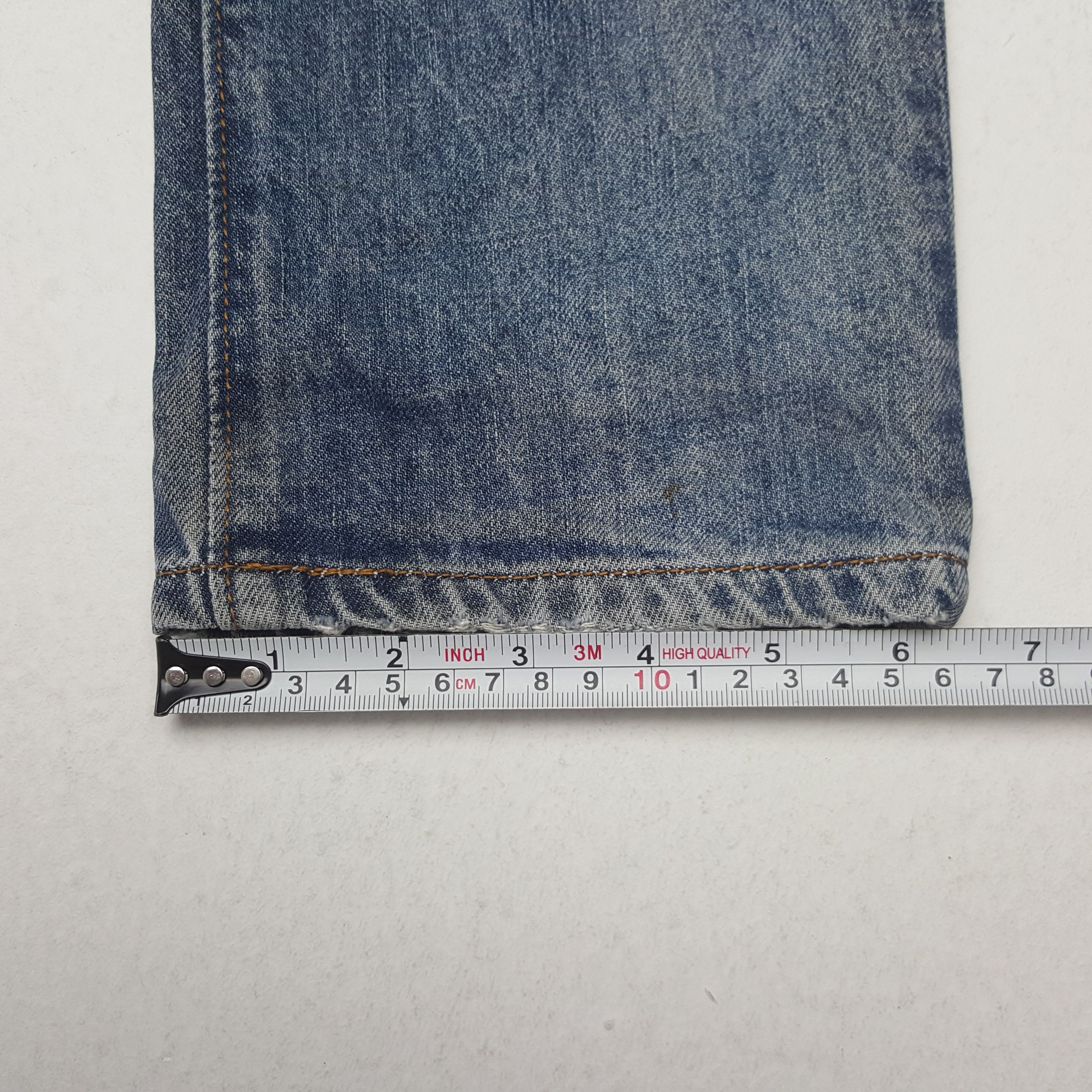 Hysteric Glamour × Vintage Vintage Hysteric Glamour Custom Nice Design Denim Size US 29 - 11 Thumbnail