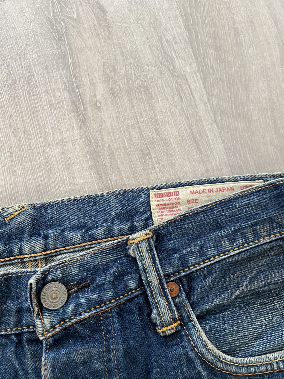 Evisu Evisu vintage daicock jeans black big logo selvedge custom Size US 31 - 7 Thumbnail