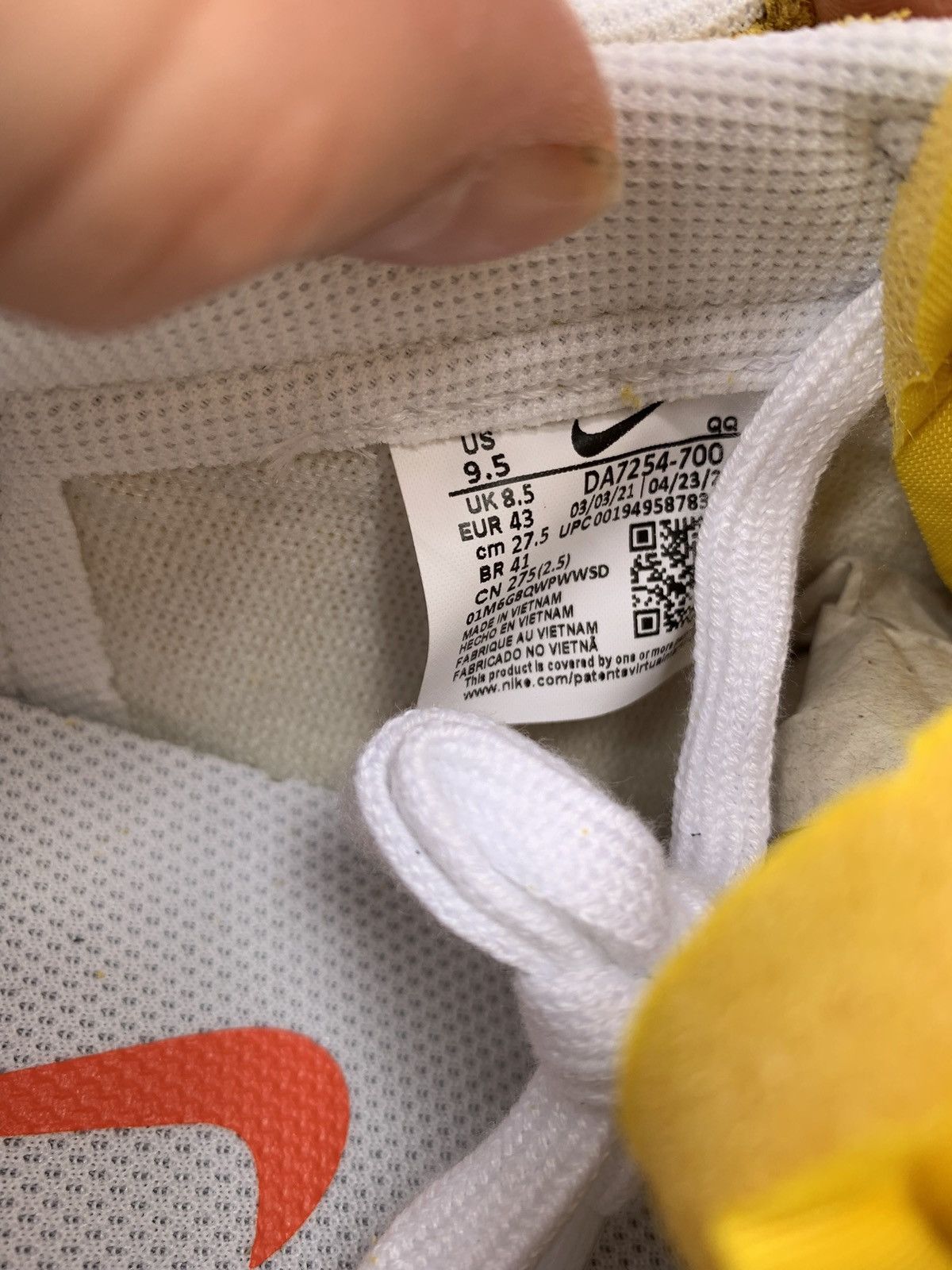 Nike Blazer Low ‘77 Speed Yellow Size US 9.5 / EU 42-43 - 6 Thumbnail