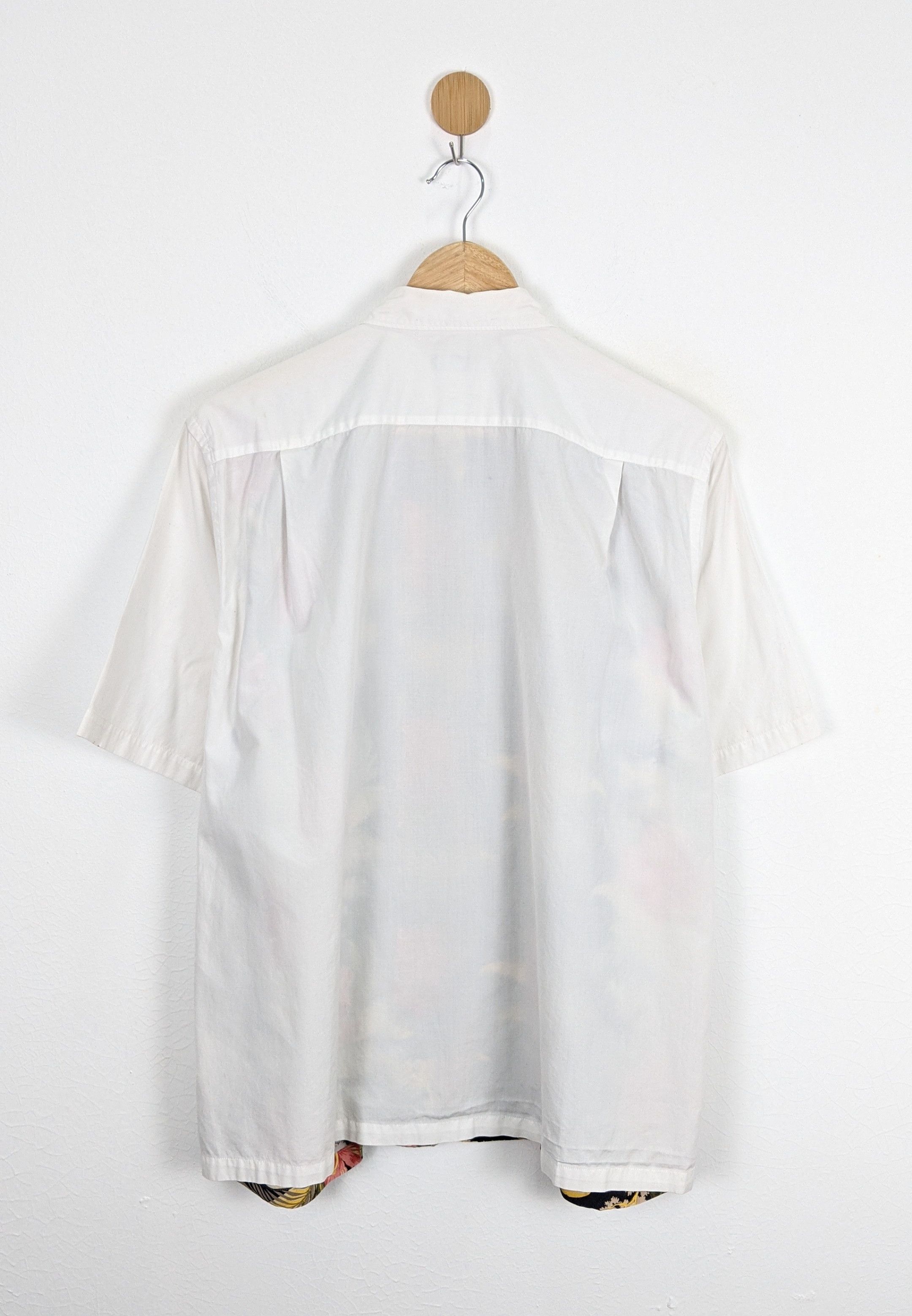 Comme des Garcons Comme des Garcons CDG Homme Flower casual shirt Size US XL / EU 56 / 4 - 3 Thumbnail