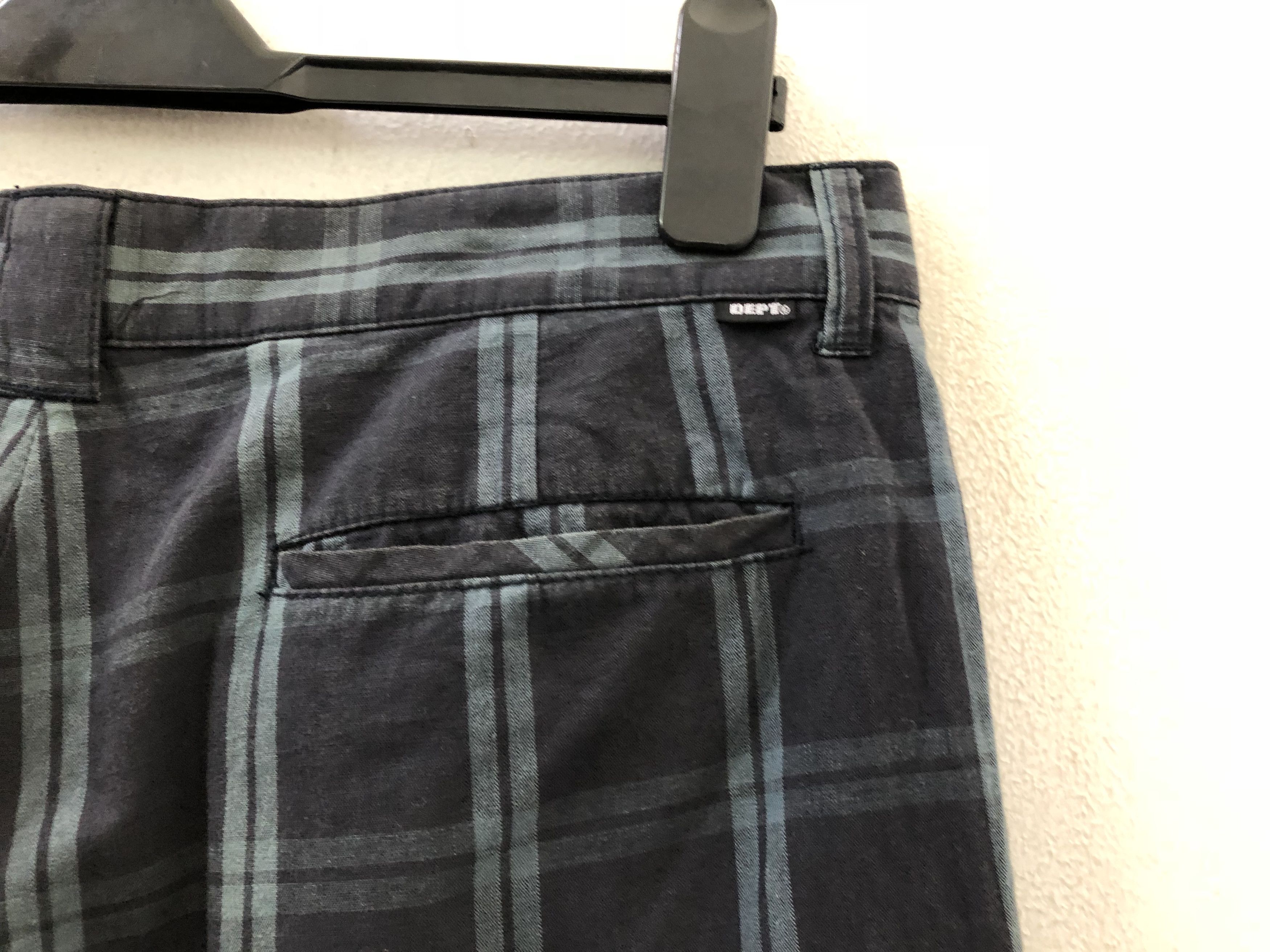 Vintage DEPT Japan Tartan Check Plaid Baggy Wide Trouser Pant Size US 34 / EU 50 - 7 Thumbnail