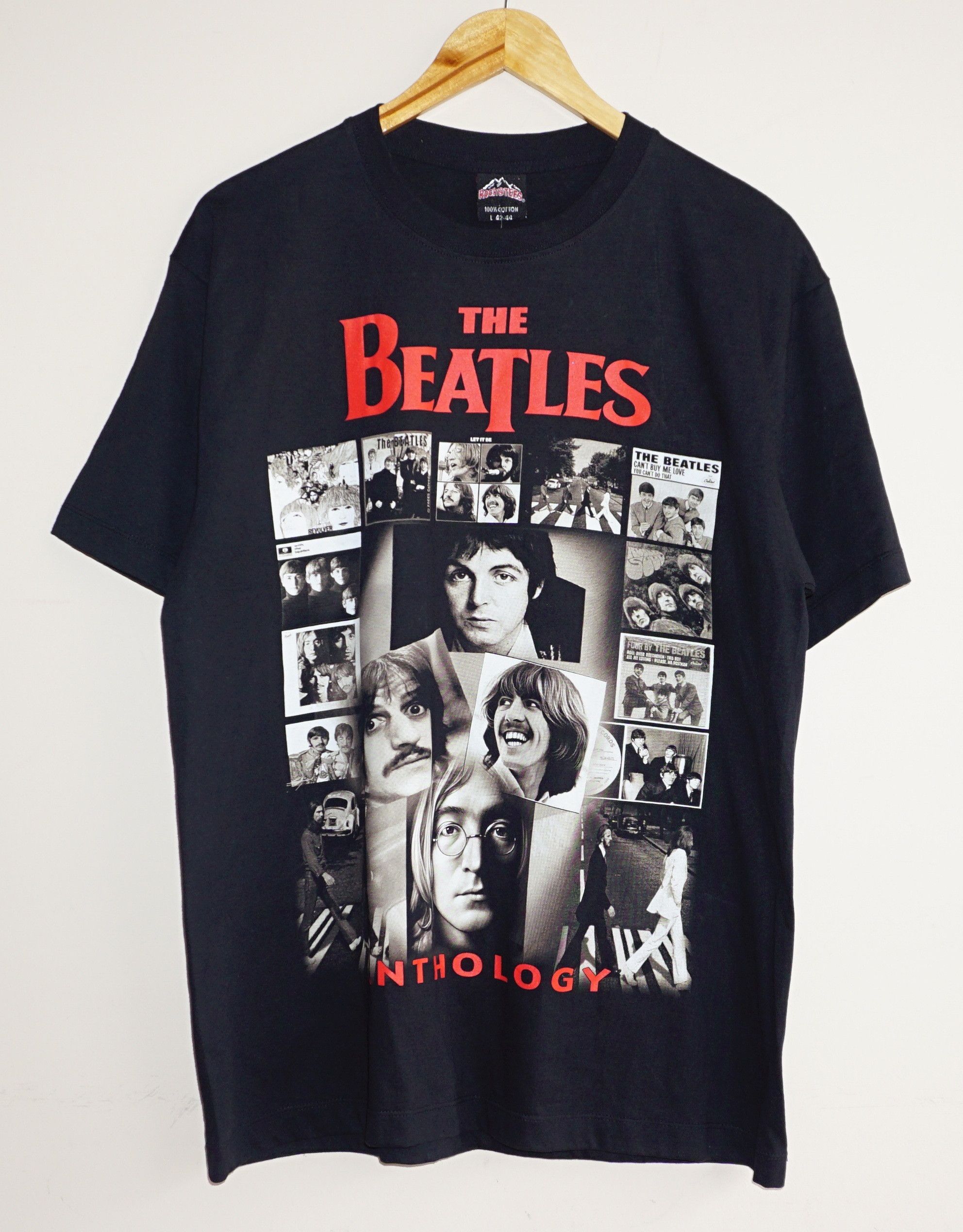 Band Tees × Vintage The Beatles Anthology Vintage Tshirt Size US L / EU 52-54 / 3 - 1 Thumbnail