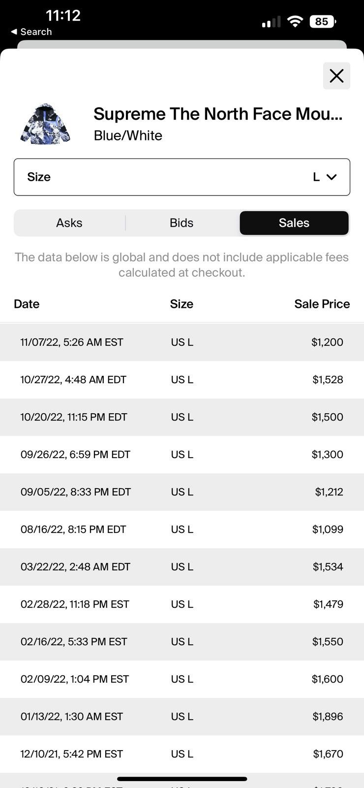 Supreme × The North Face Supreme The North Face Mountain Baltoro Jacket Size US L / EU 52-54 / 3 - 14 Thumbnail