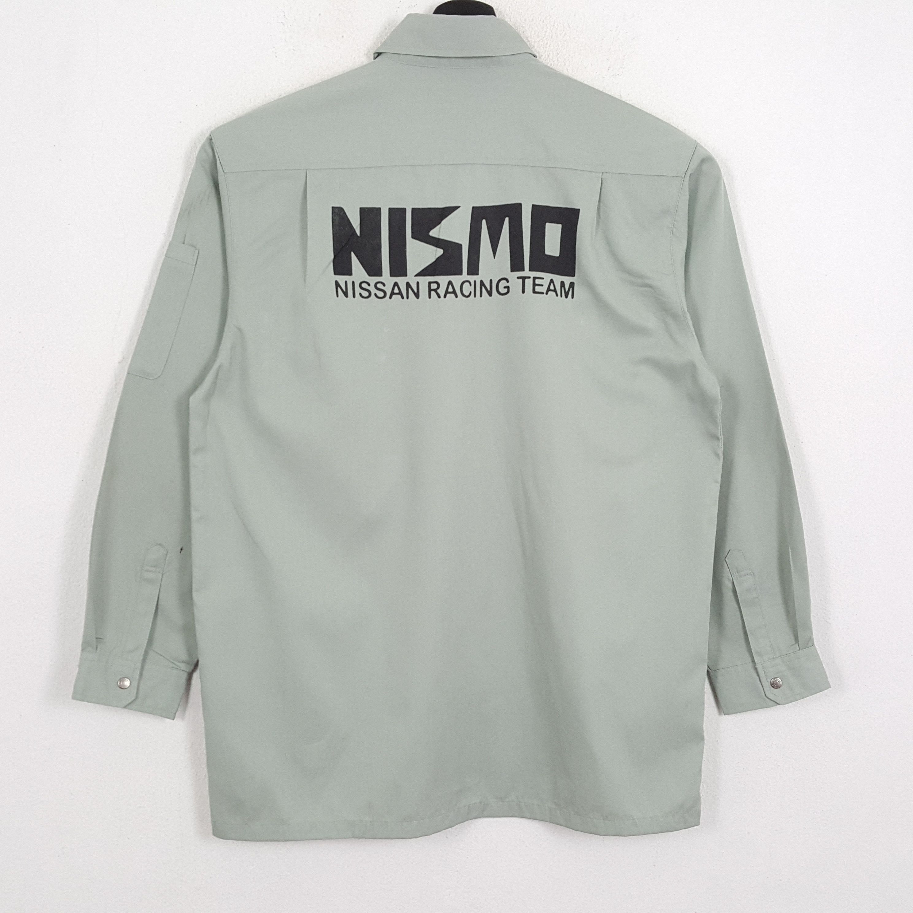 Japanese Brand × Vintage NISMO NISSAN RACING TEAM Motorsports Custom Shirt Jacket Size US L / EU 52-54 / 3 - 1 Thumbnail