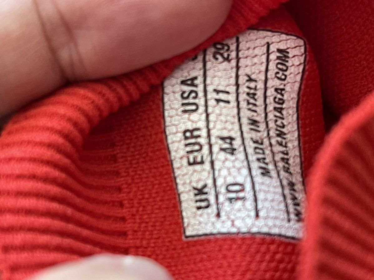 Balenciaga Brand New, Red Socks Shoes Size US 11 / EU 44 - 12 Thumbnail