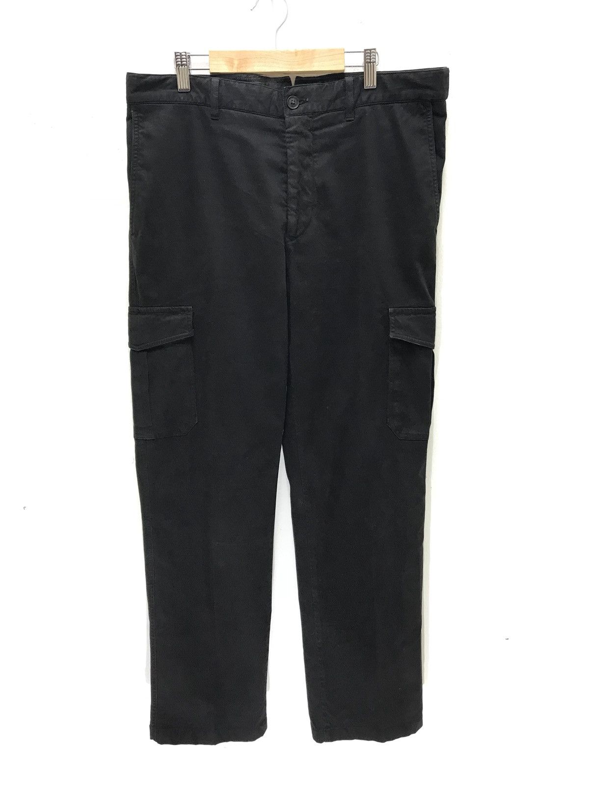 Ermenegildo Zegna Made in Romania Ermenegildo Zegna Cargo Pant Black Regular Size US 34 / EU 50 - 1 Thumbnail