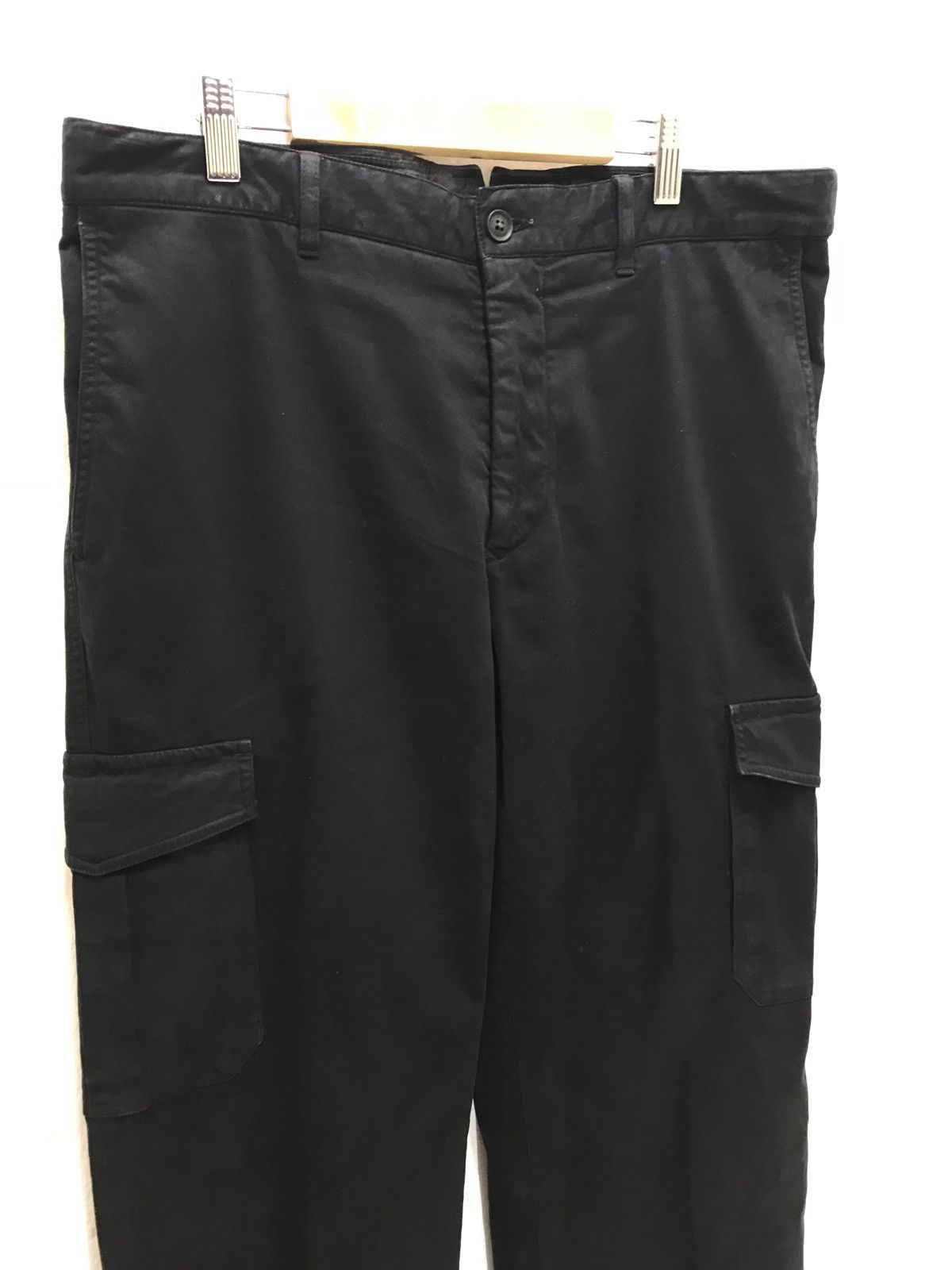 Ermenegildo Zegna Made in Romania Ermenegildo Zegna Cargo Pant Black Regular Size US 34 / EU 50 - 3 Thumbnail