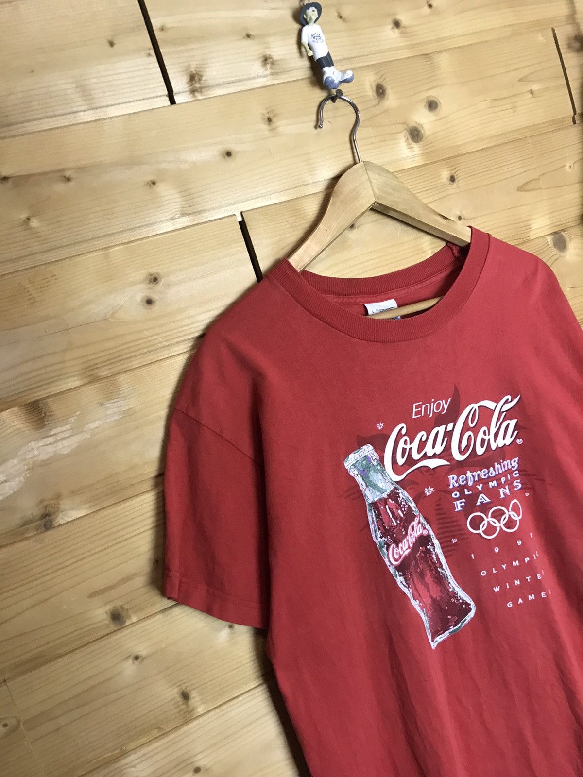 USA Olympics Vintage 1998 Coca Cola Olympic Games t-shirt Size US L / EU 52-54 / 3 - 2 Thumbnail
