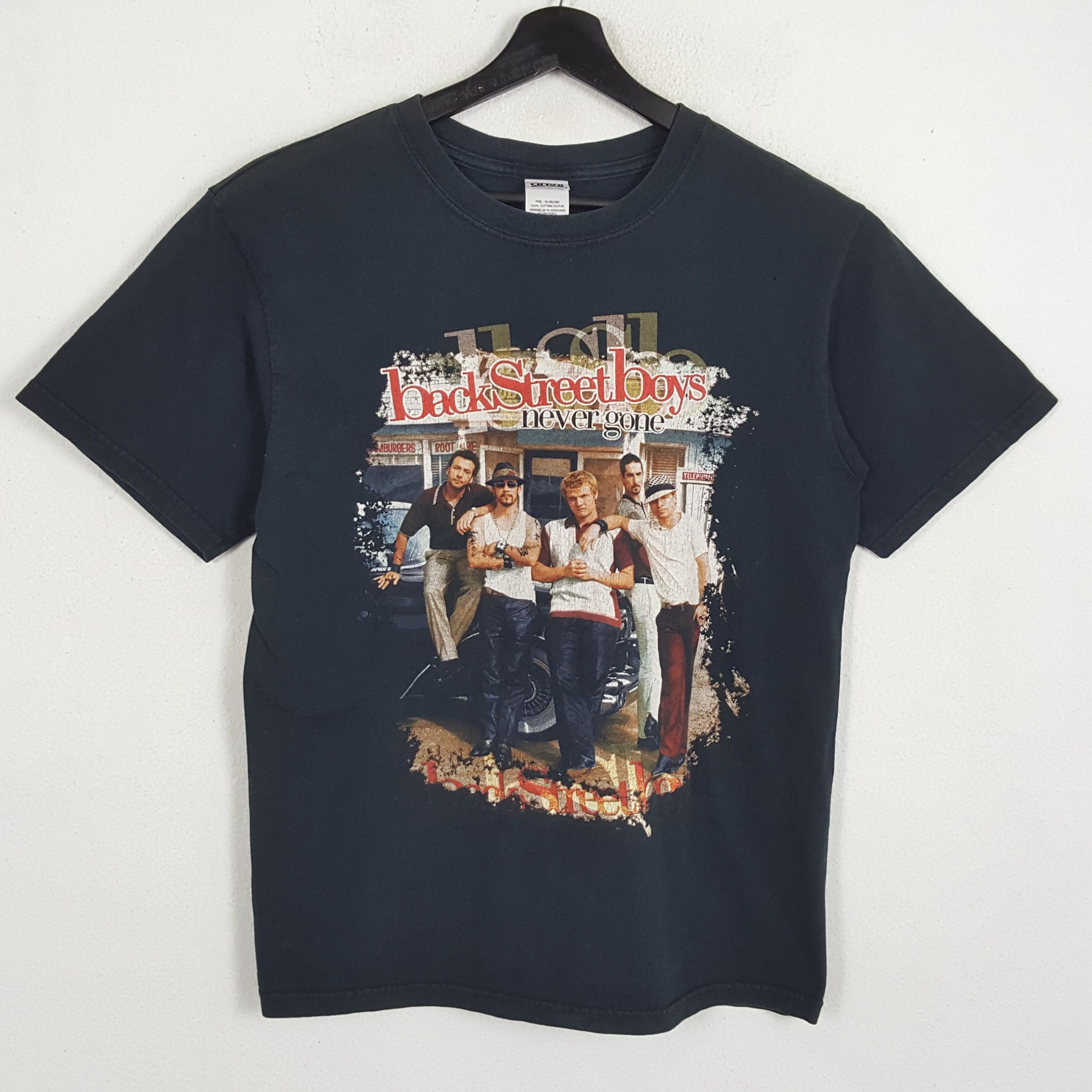 Band Tees × Vintage BACK STREET BOYS Never Gone Band Tour Vintage Tshirt Size US M / EU 48-50 / 2 - 1 Thumbnail
