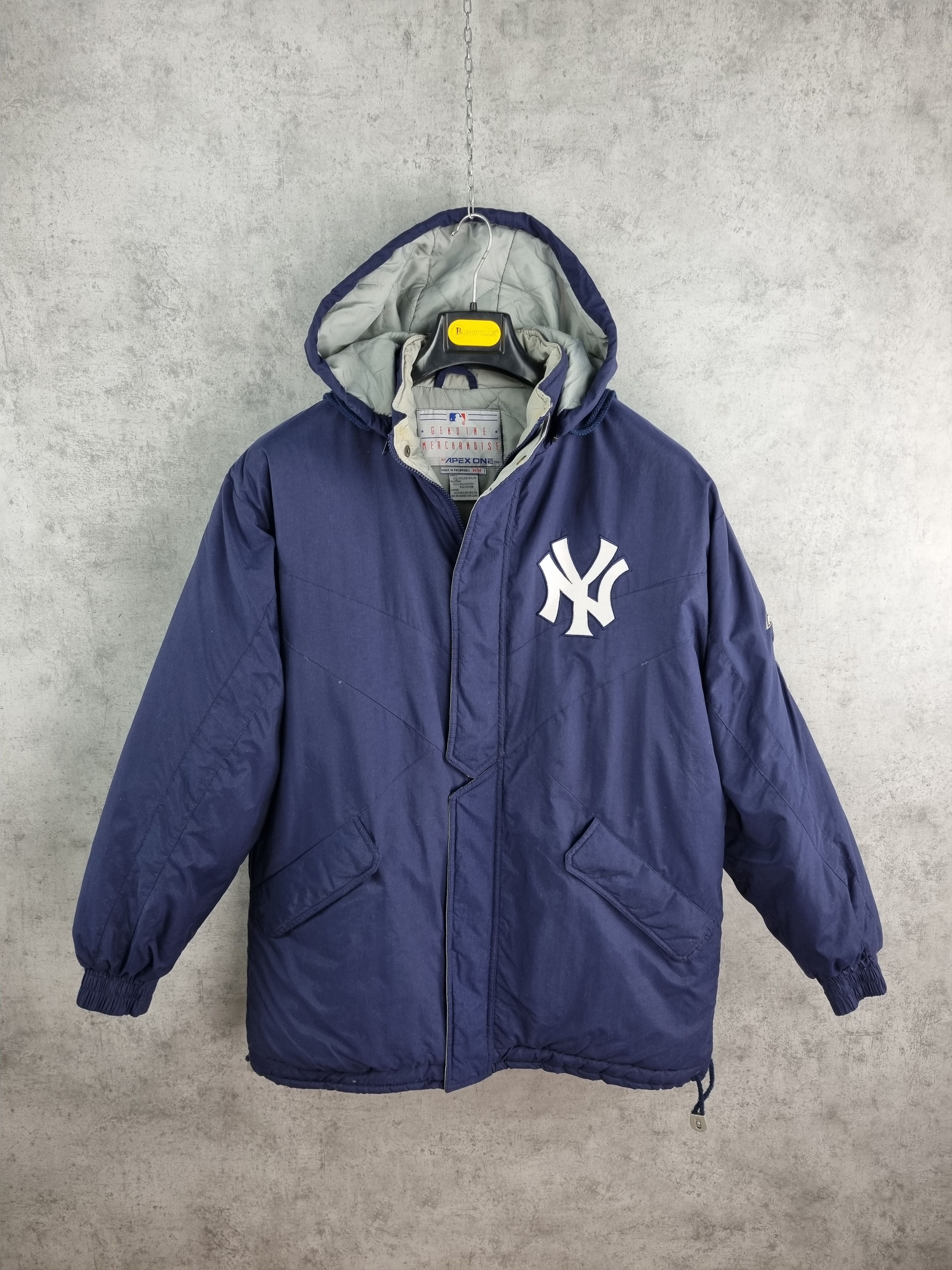 MLB × New York Yankees Rare 90s New York Yankees APEX MLB Varsity Jacket Size US M / EU 48-50 / 2 - 3 Thumbnail