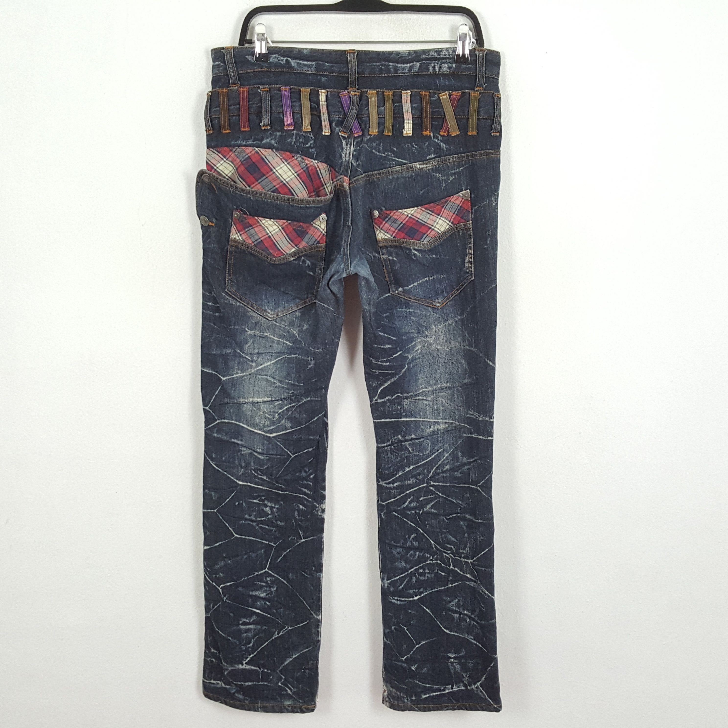 Japanese Brand × Vintage EXPLOSION Japanese Streetwear Fashion Style Jeans Size US 33 - 4 Thumbnail