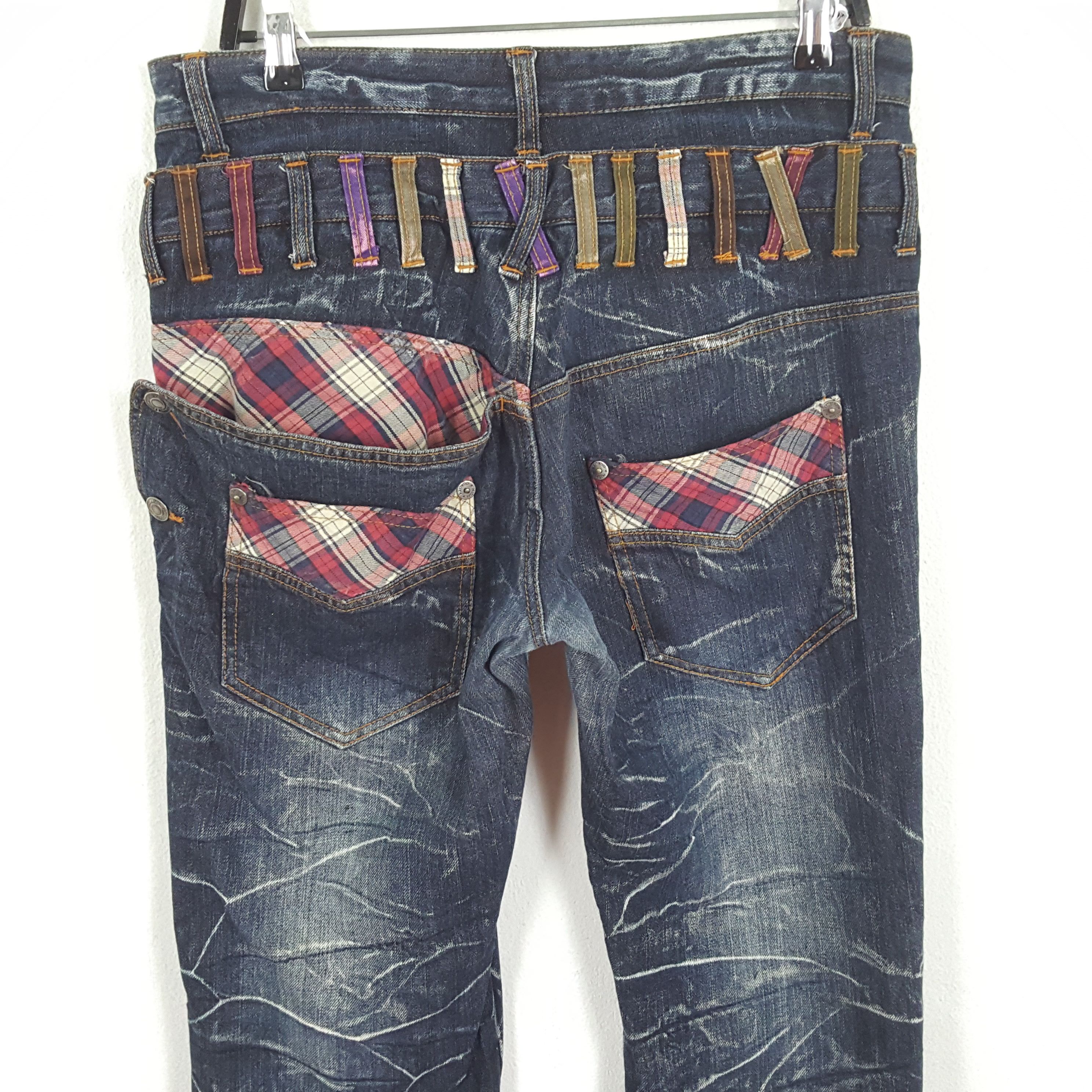 Japanese Brand × Vintage EXPLOSION Japanese Streetwear Fashion Style Jeans Size US 33 - 5 Thumbnail