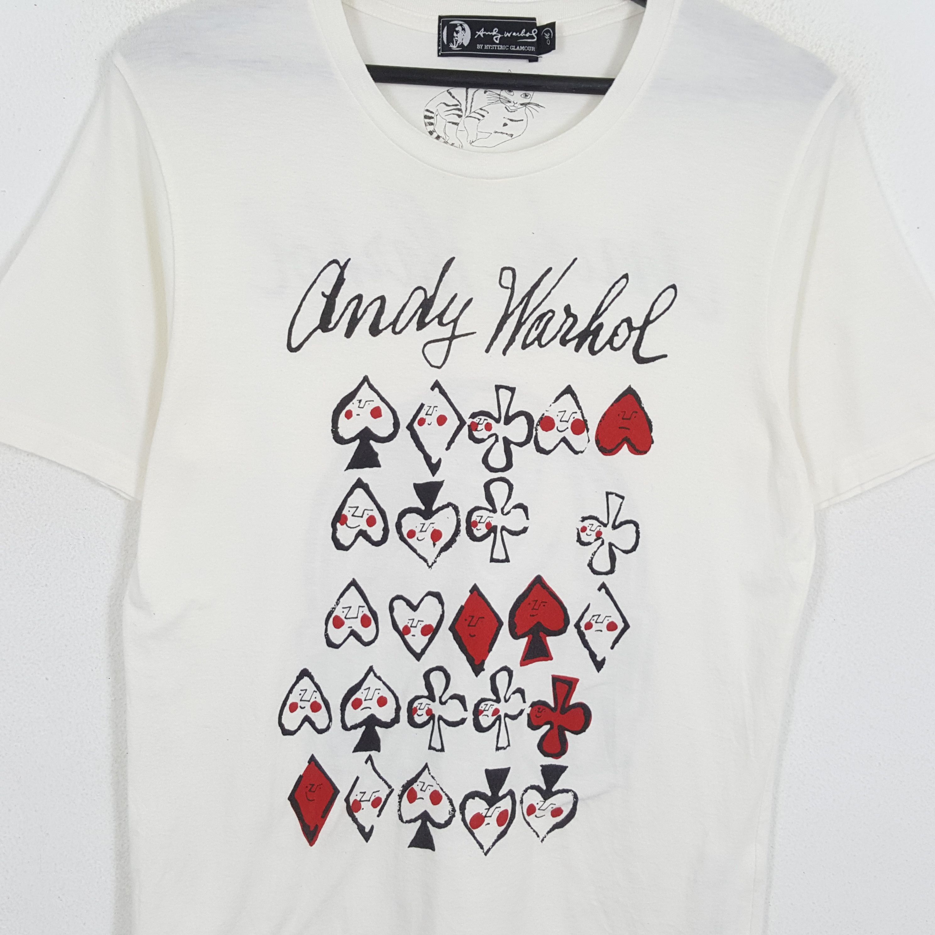 Andy Warhol × Hysteric Glamour × Japanese Brand ANDY WARHOL BY HYSTERIC GLAMOUR Streetwear Custom Tshirt Size US S / EU 44-46 / 1 - 4 Thumbnail