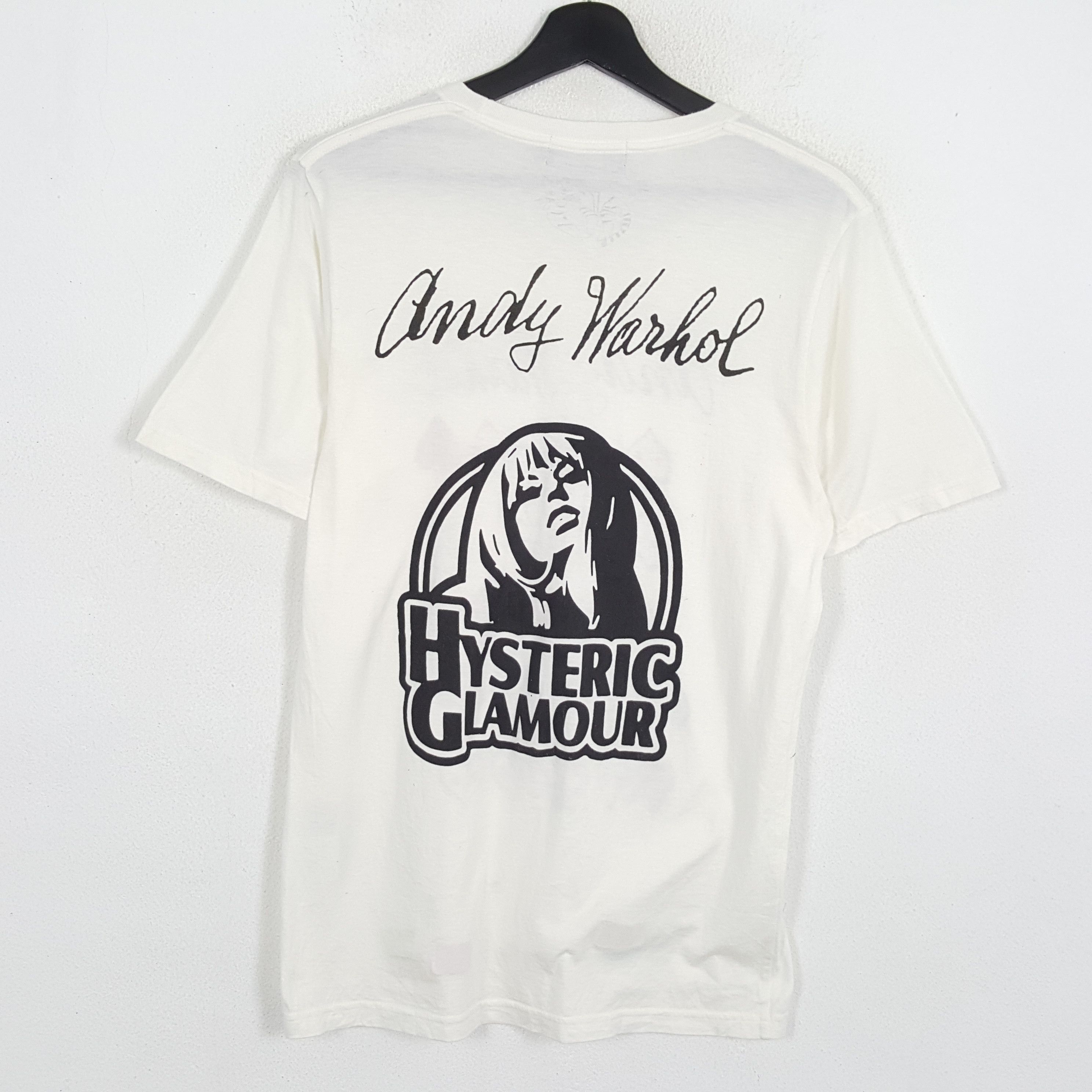 Andy Warhol × Hysteric Glamour × Japanese Brand ANDY WARHOL BY HYSTERIC GLAMOUR Streetwear Custom Tshirt Size US S / EU 44-46 / 1 - 1 Thumbnail