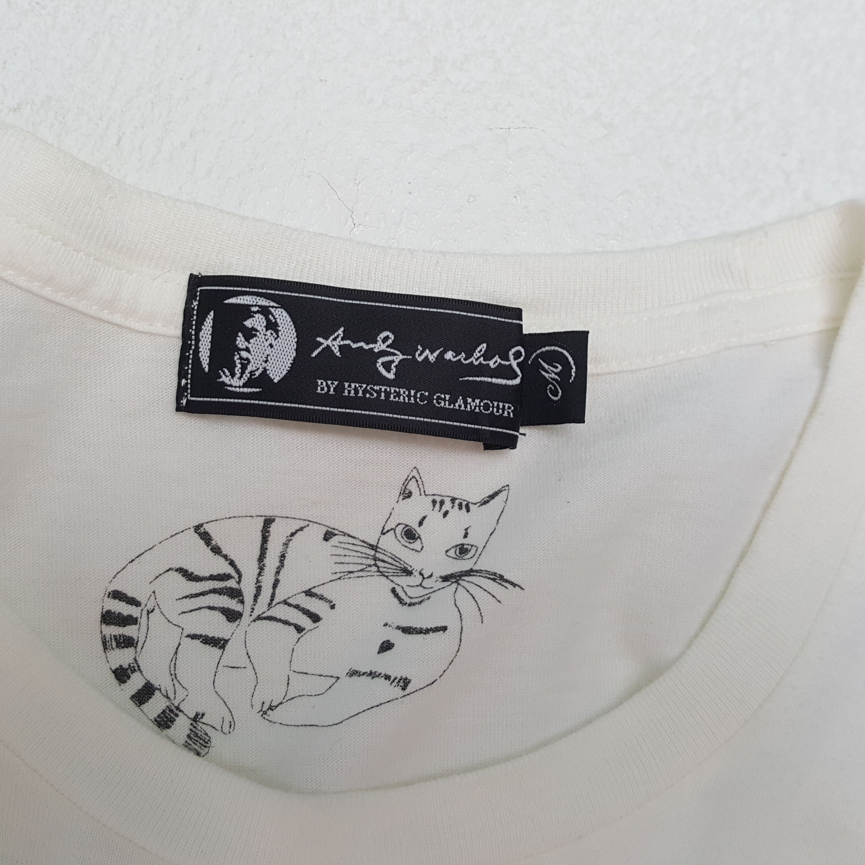 Andy Warhol × Hysteric Glamour × Japanese Brand ANDY WARHOL BY HYSTERIC GLAMOUR Streetwear Custom Tshirt Size US S / EU 44-46 / 1 - 7 Thumbnail