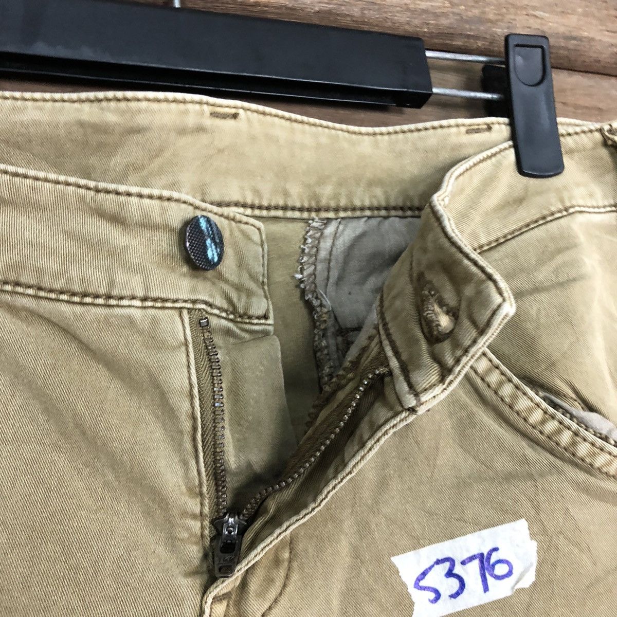 Japanese Brand × StraightFaded Uniqlo Brown faded Multipocket Tactical Cargo Pants #5376 Size US 27 - 8 Thumbnail
